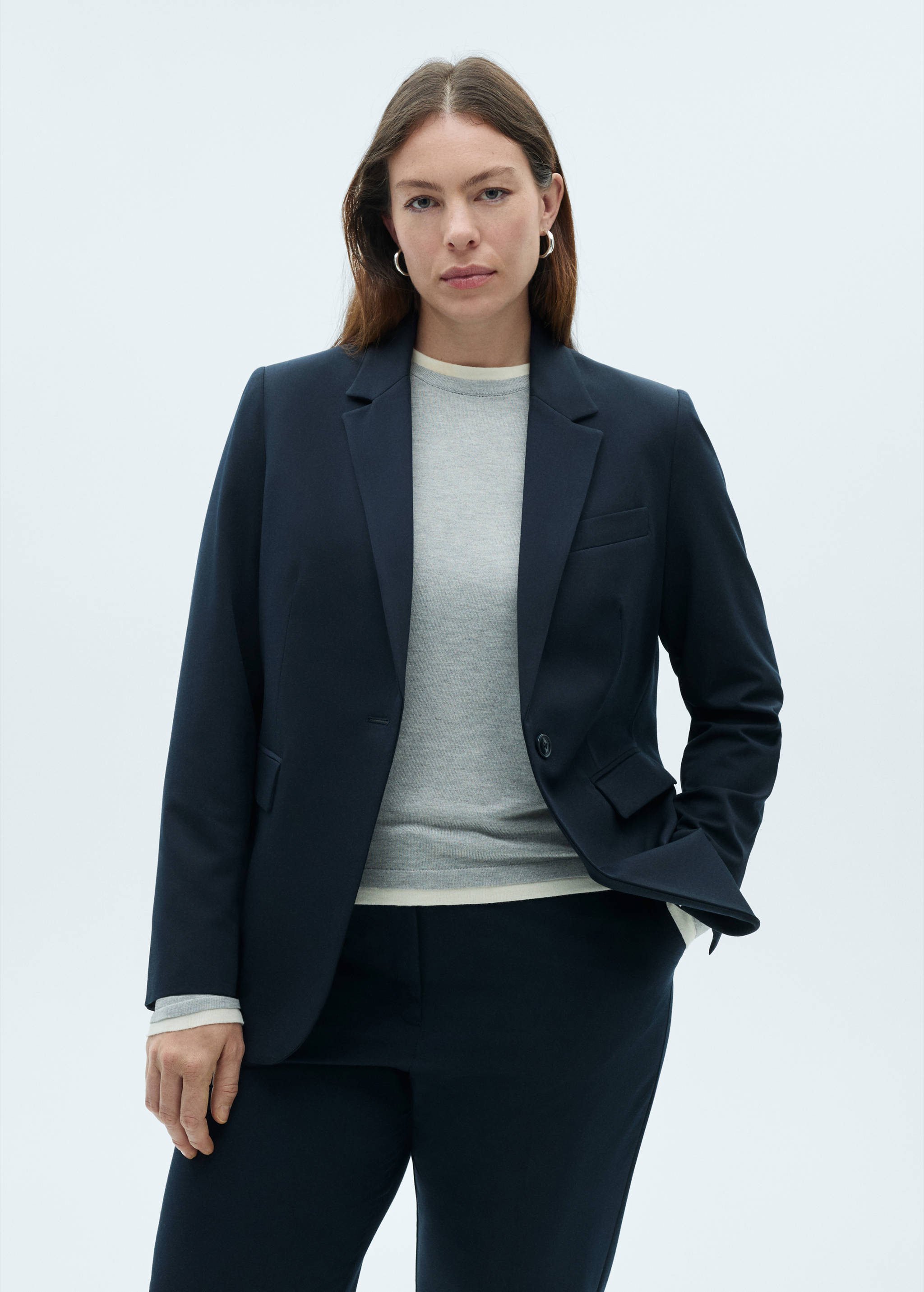 Fitted suit blazer - Details of the article 5