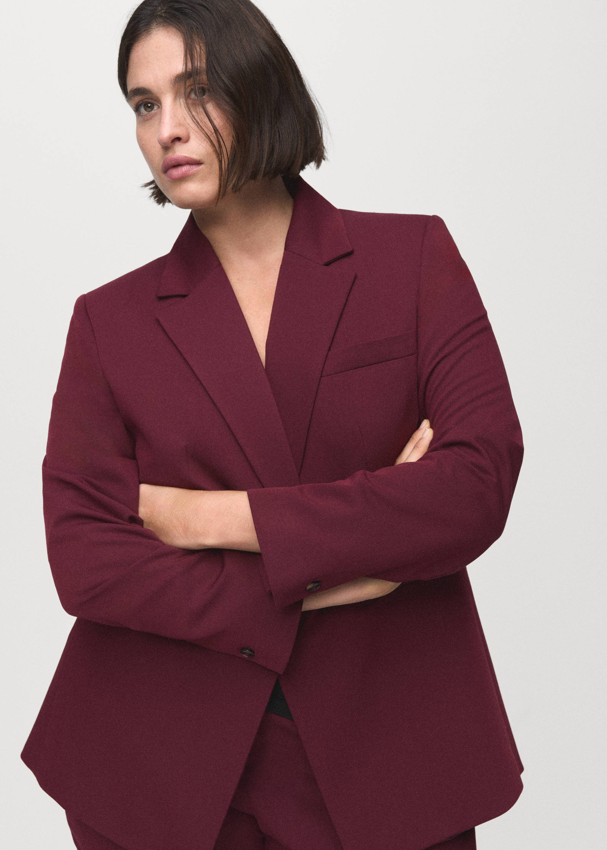 Fitted suit blazer - Details of the article 5
