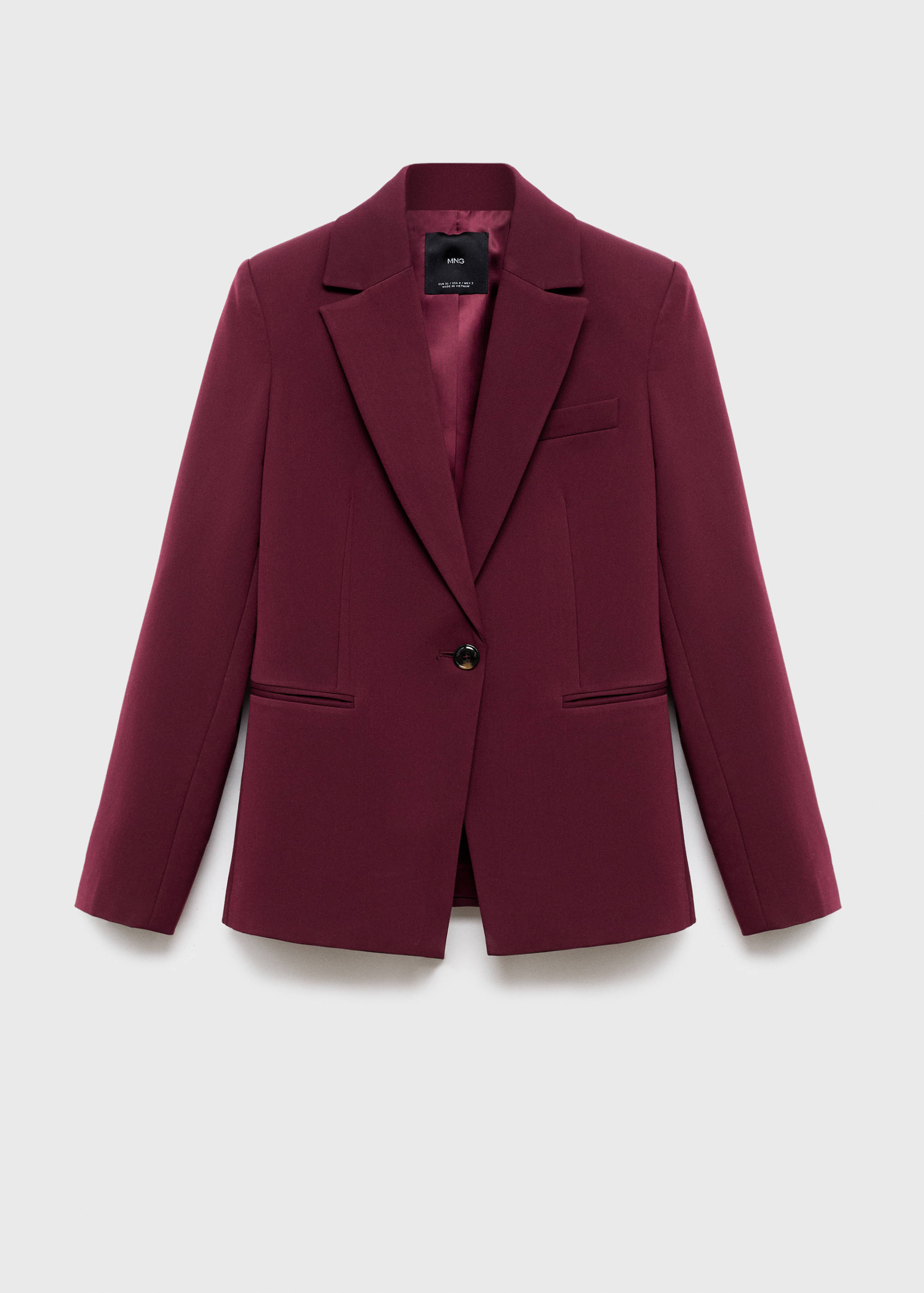 Fitted suit blazer - Article without model