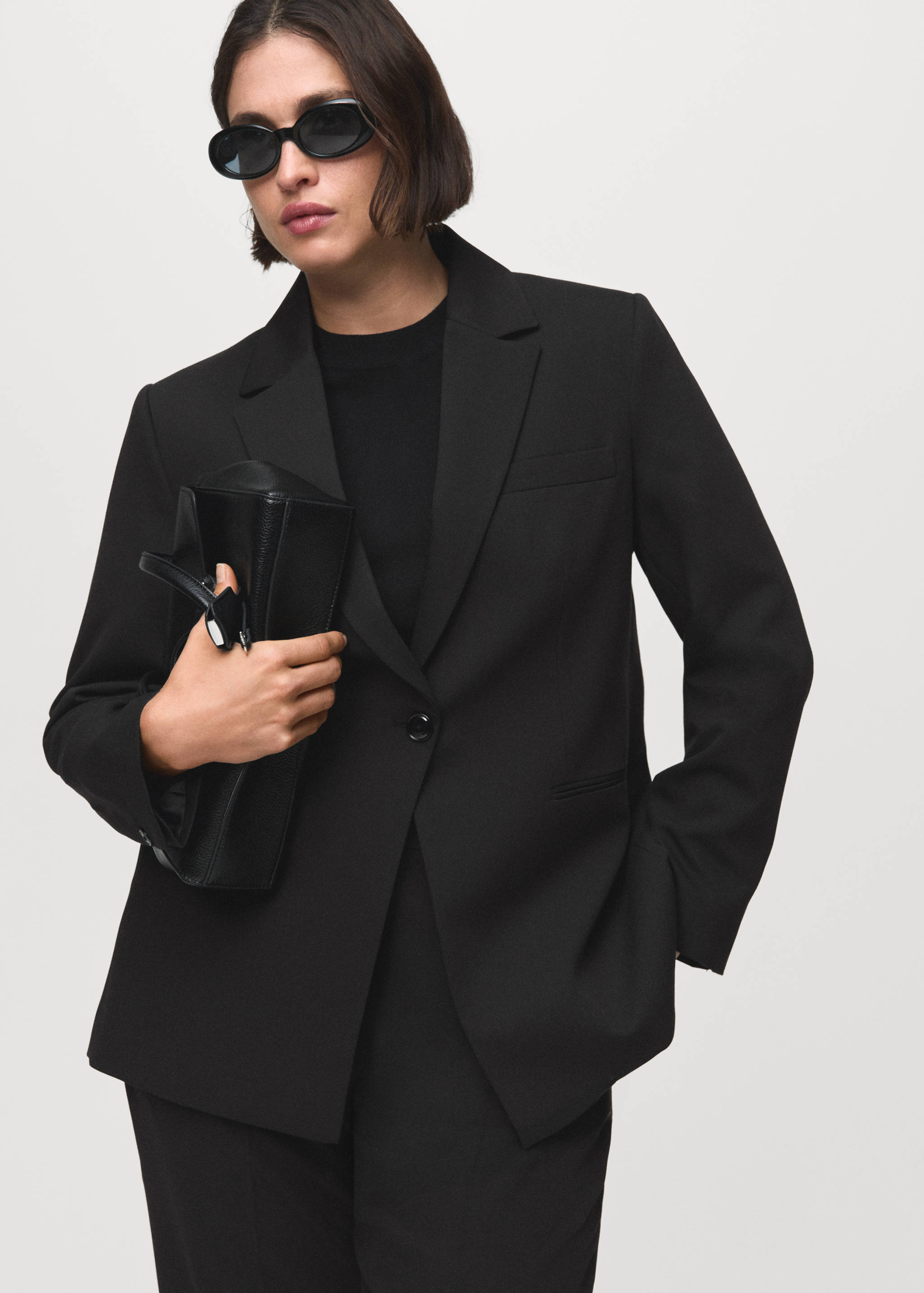 Fitted suit blazer - Details of the article 5