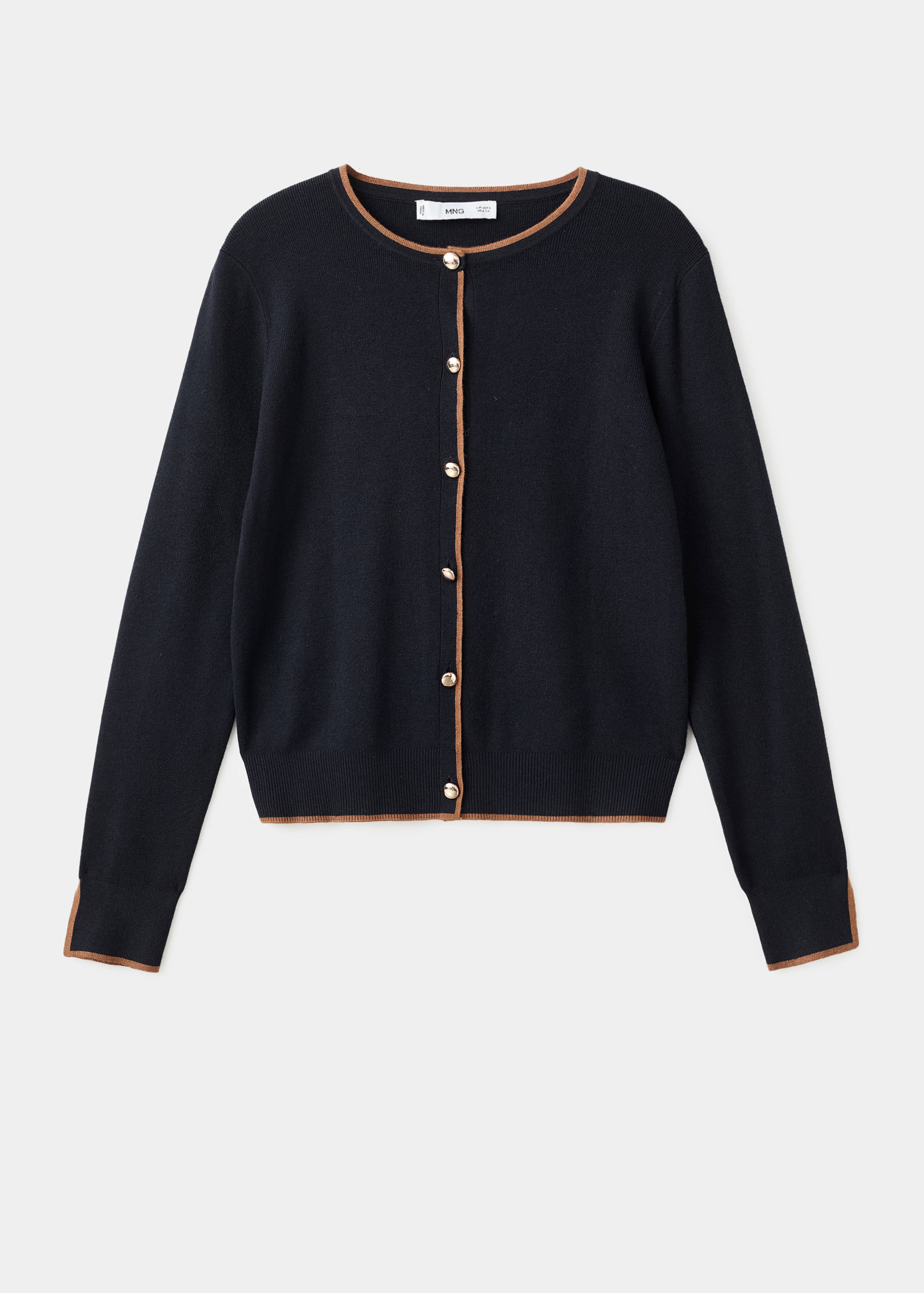 Cardigan with cuff opening - Article without model