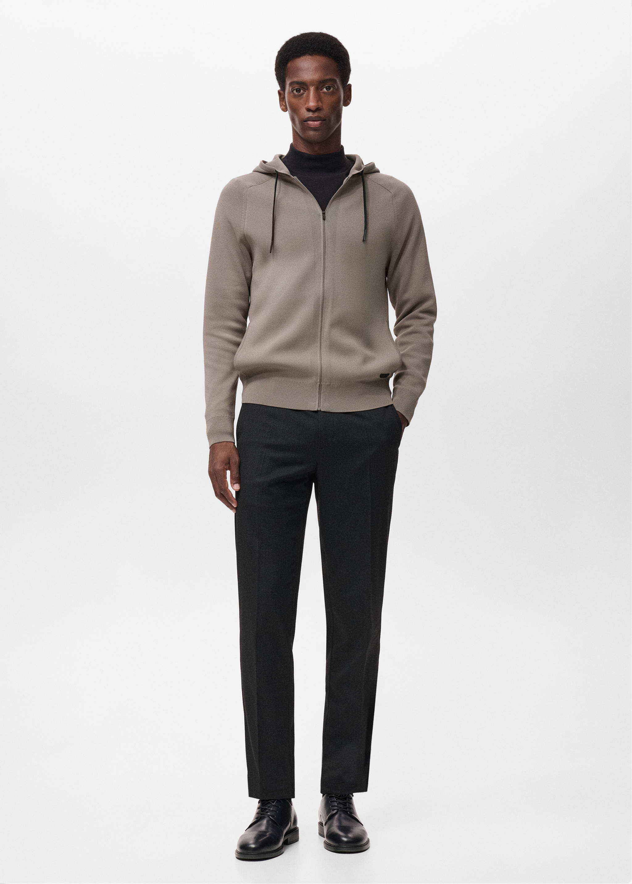 Thermoregulating zip-up sweatshirt - General plane