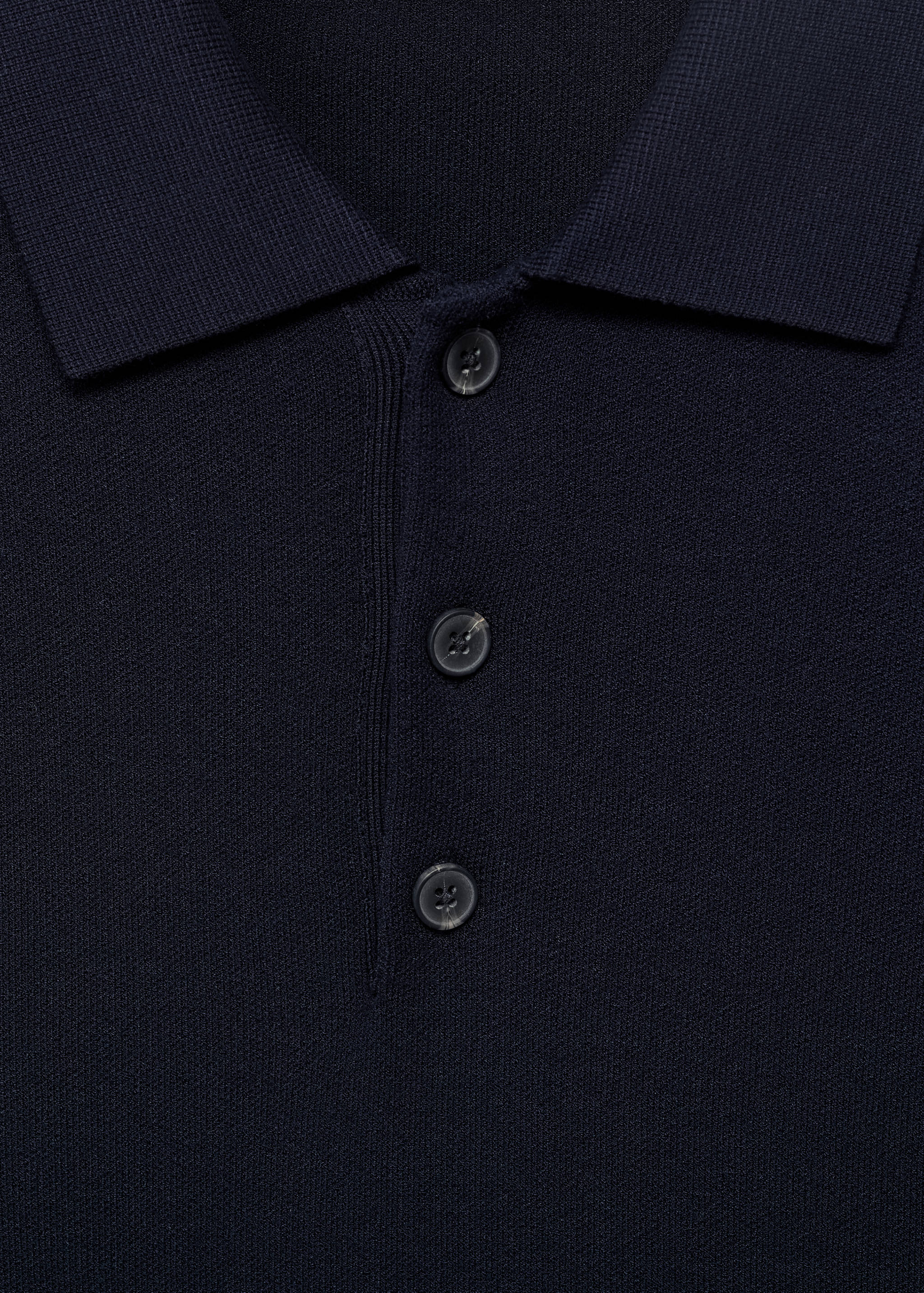 Strickpullover mit Poloshirt-Kragen - Detail des Artikels 8