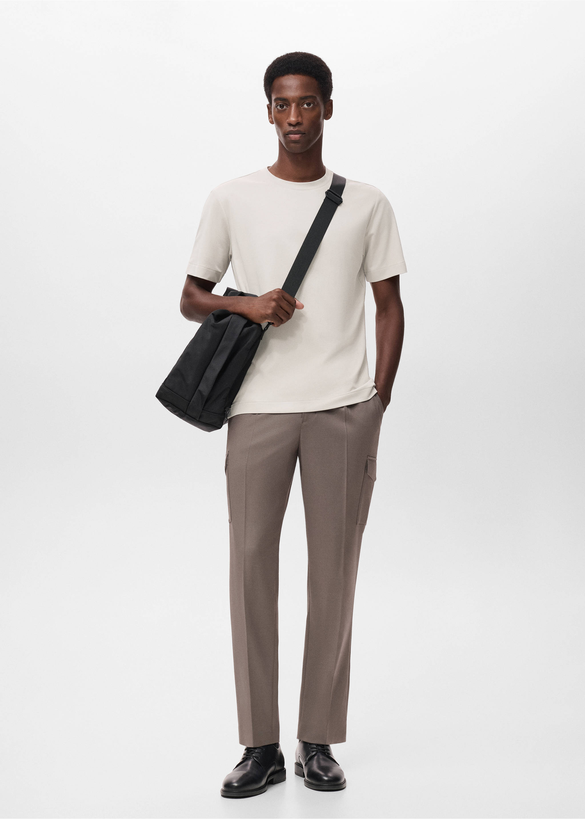 Regular-fit Thermolite® t-shirt - General plane, Ice Grey. Ref: 17045977-00.