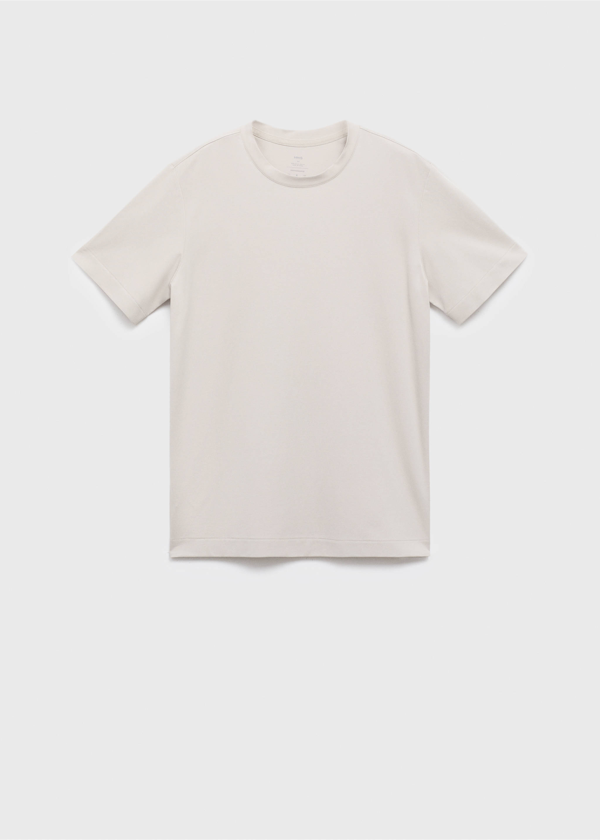 Regular-fit Thermolite® t-shirt - Article without model, Ice Grey. Ref: 17045977-00.