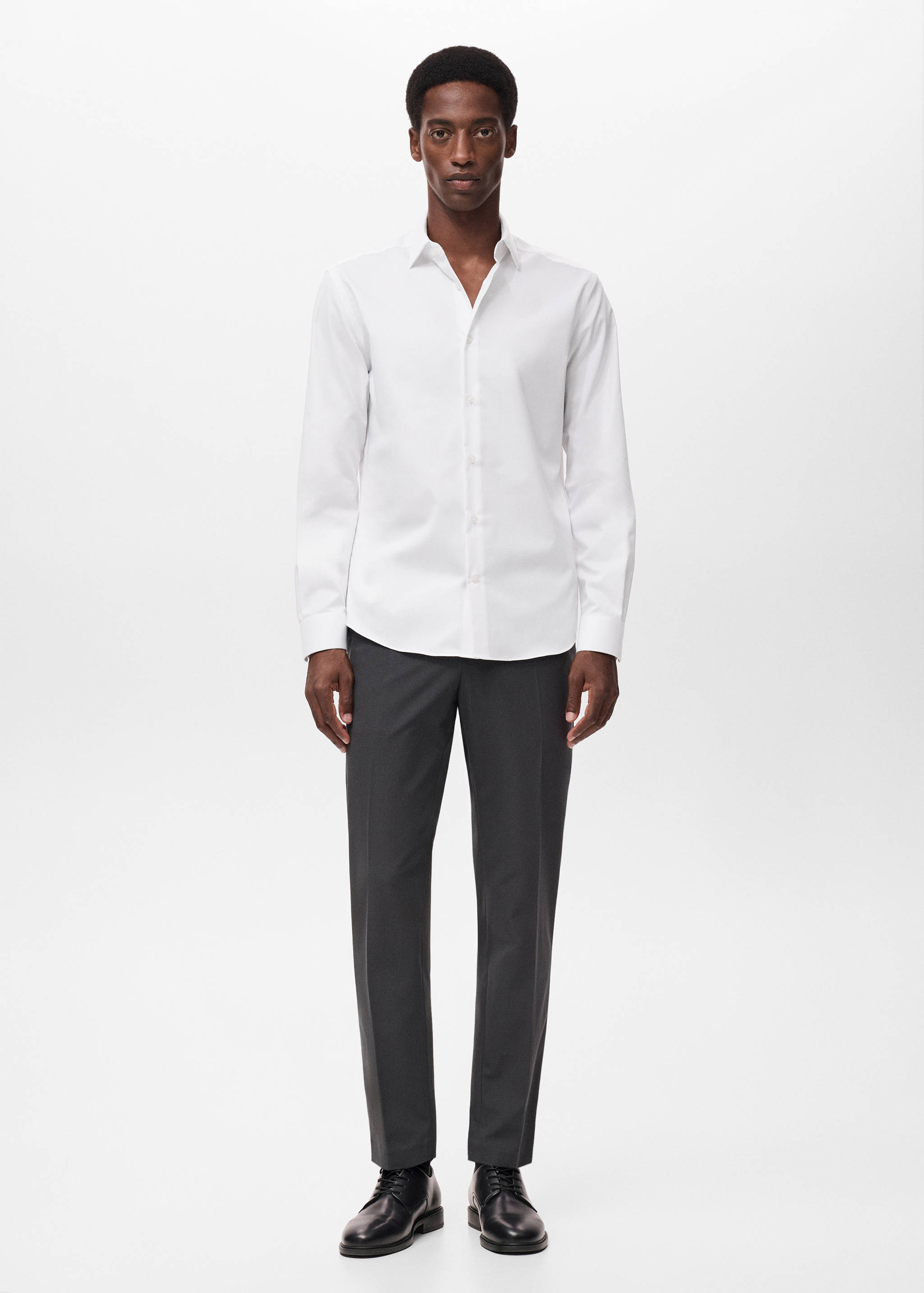 Comfort stretch non-iron shirt - General plane