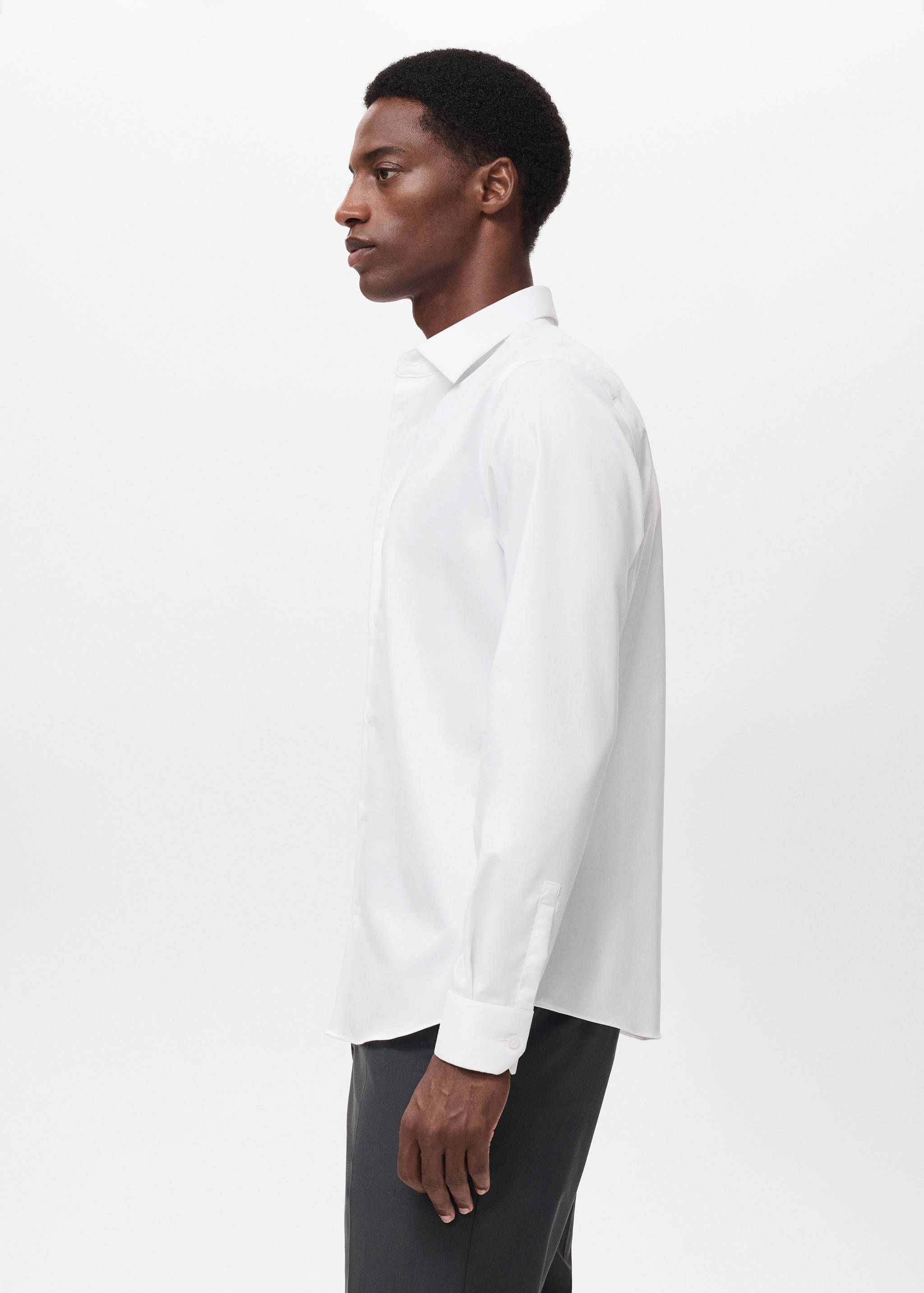 Comfort stretch non-iron shirt - Details of the article 2