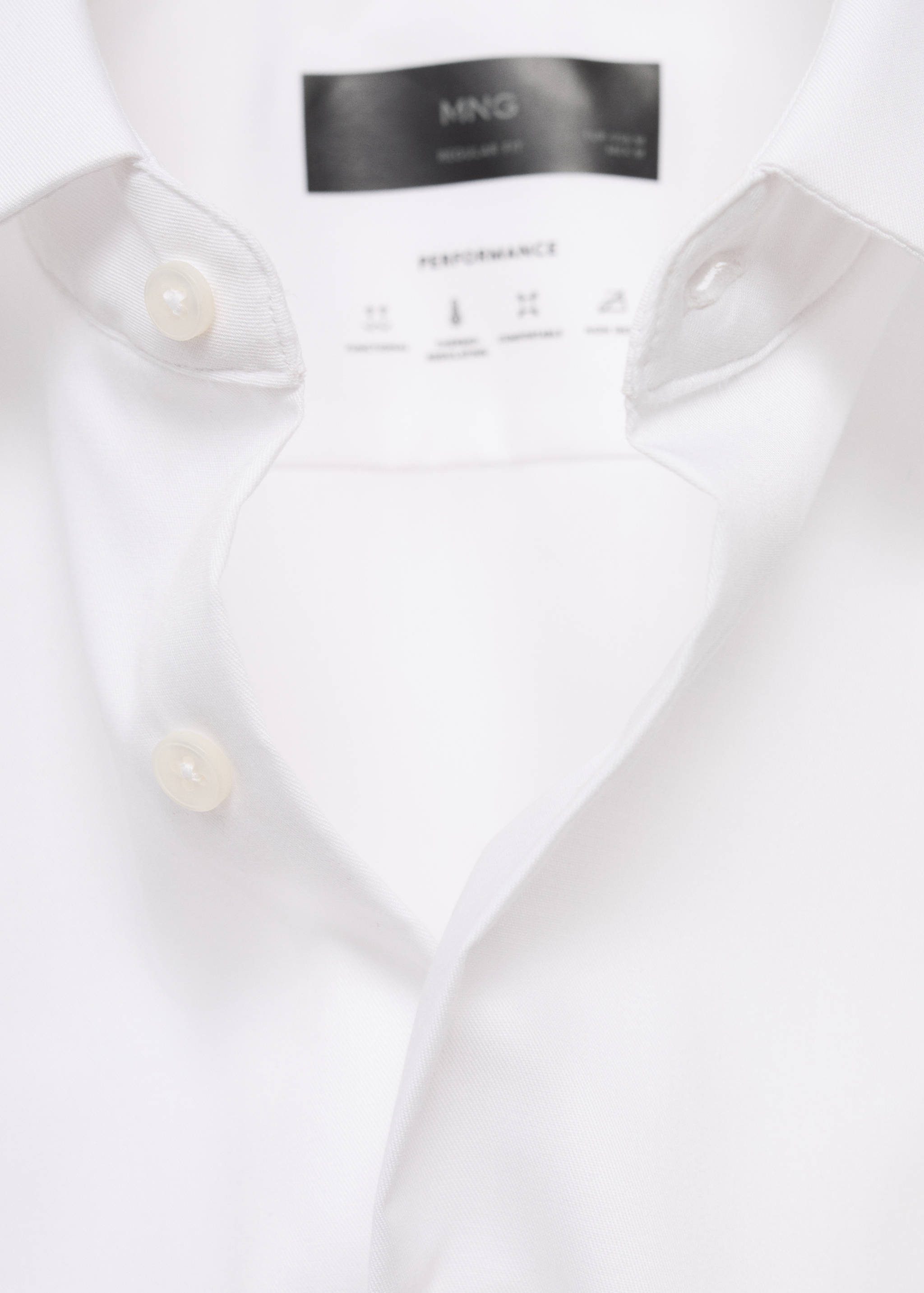 Comfort stretch non-iron shirt - Details of the article 8