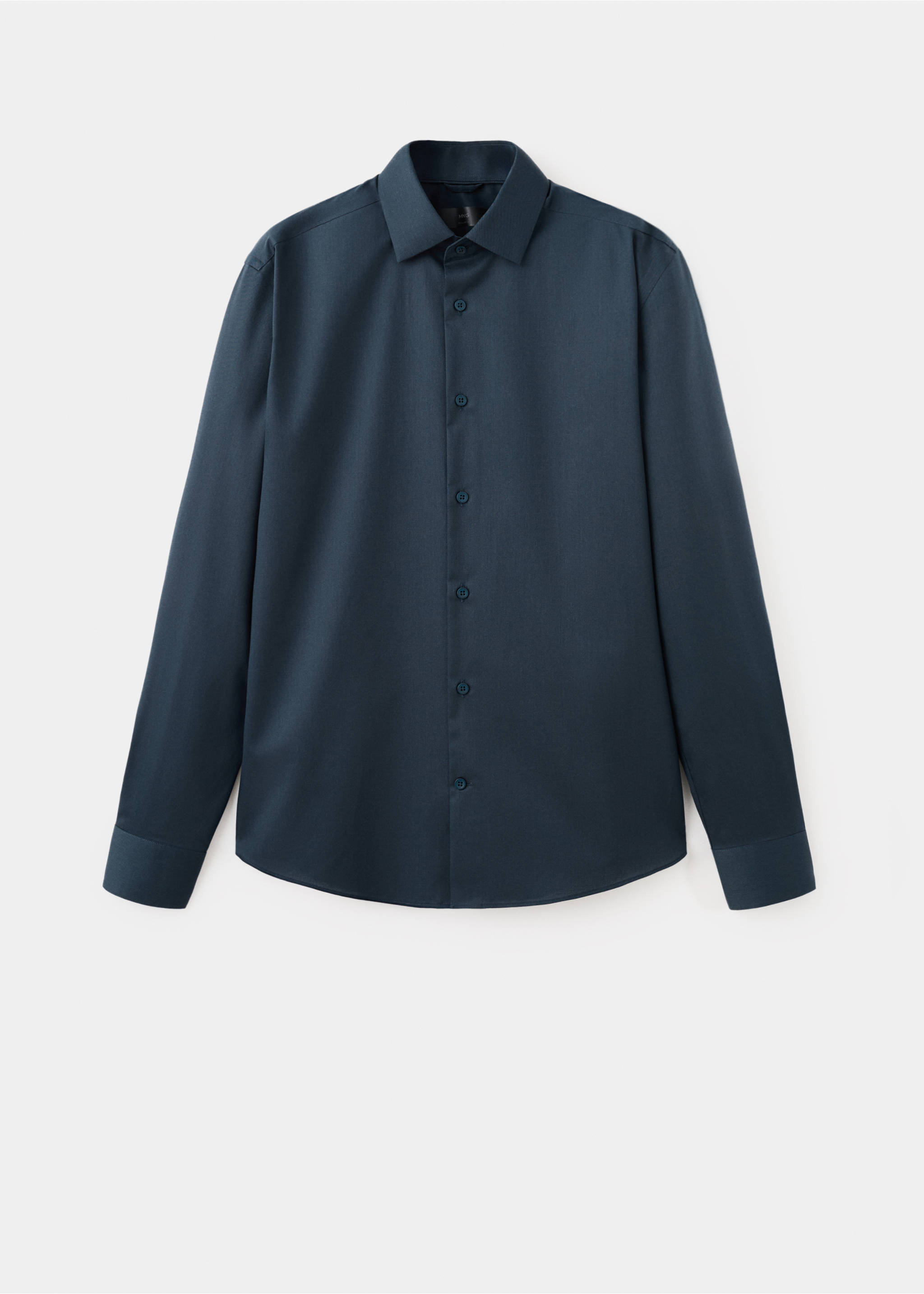 Chemise comfort stretch non-iron - Article sans modèle, Bleu marine. Ref: 17045980-00.