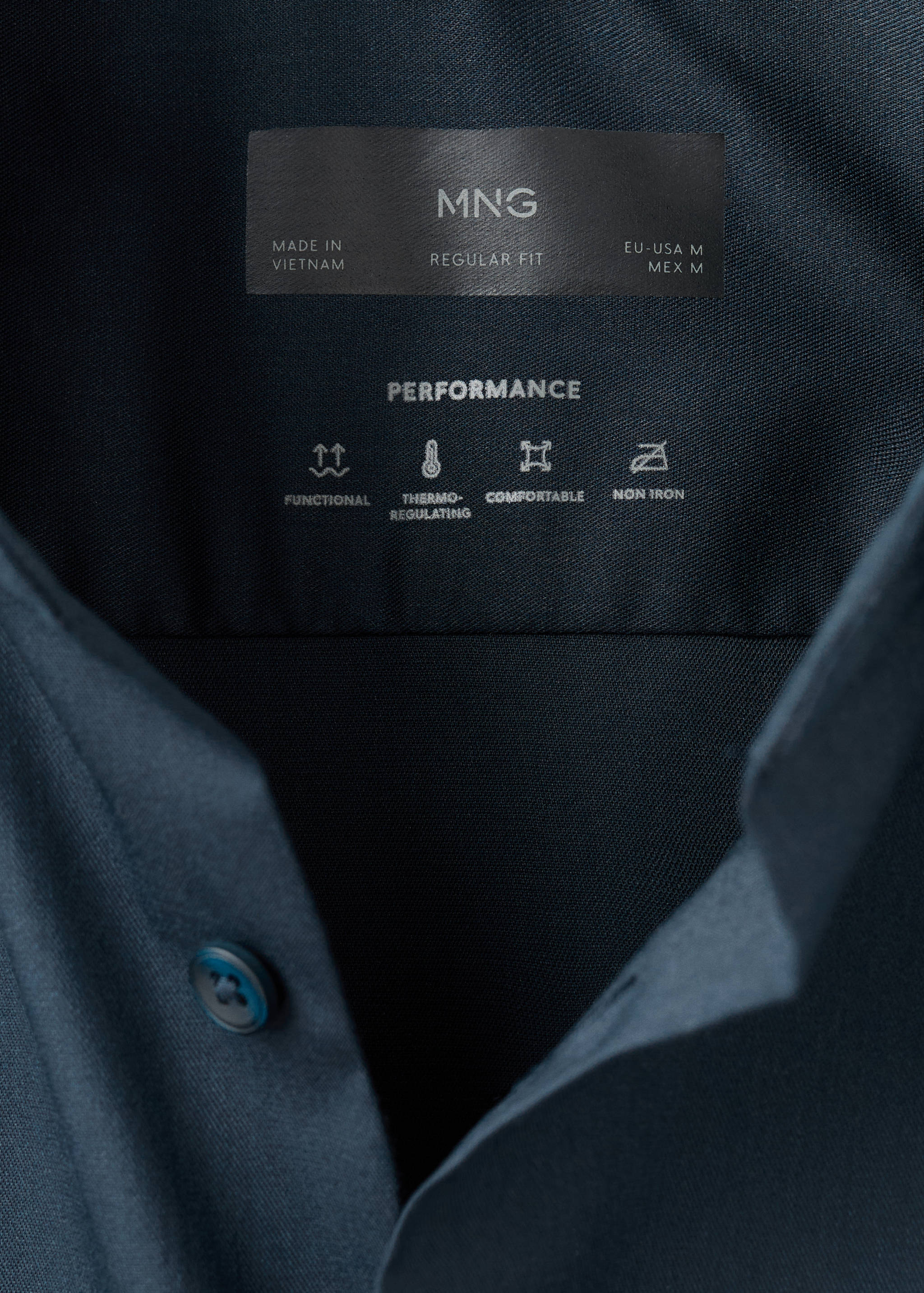 Comfort stretch non-iron shirt - Details of the article 8