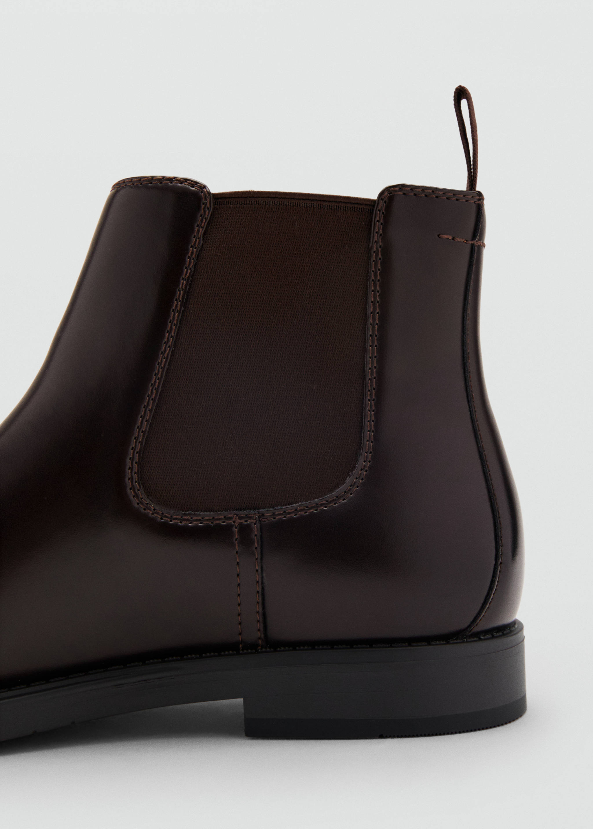 Faux-leather chelsea ankle boots - Details of the article 1