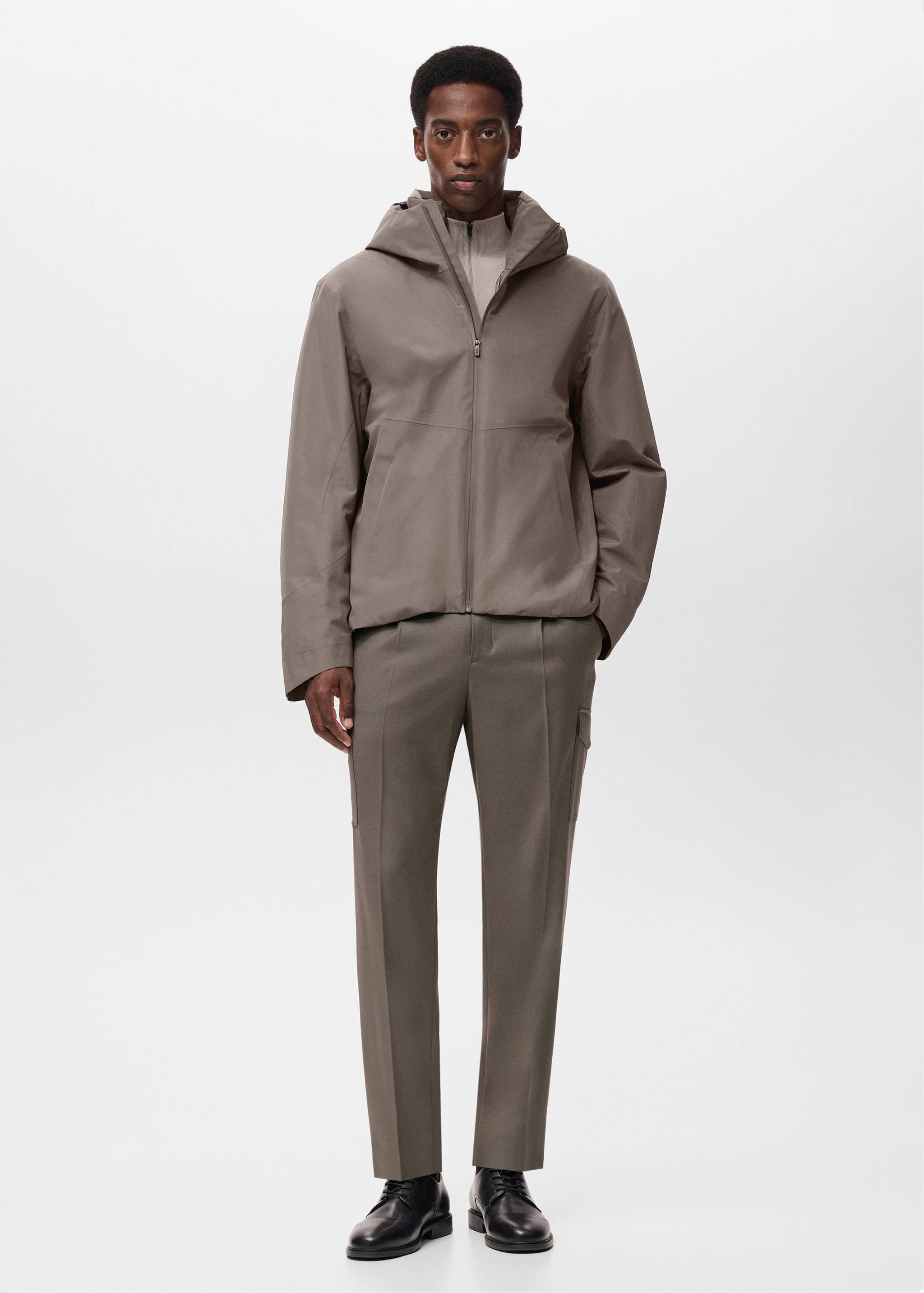 Slim-fit Thermolite® cargo trousers - General plane