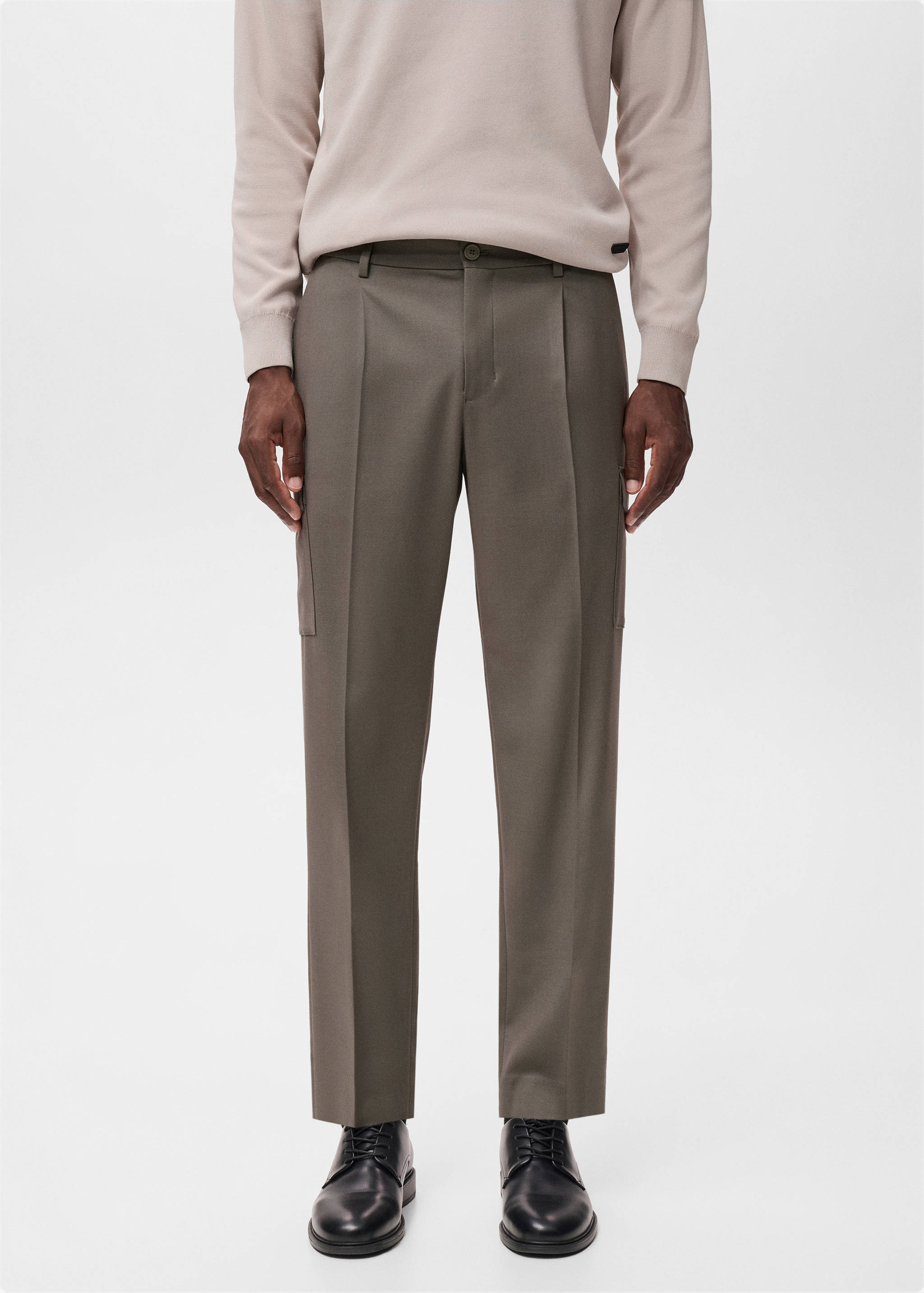Slim-fit Thermolite® cargo trousers - Medium plane