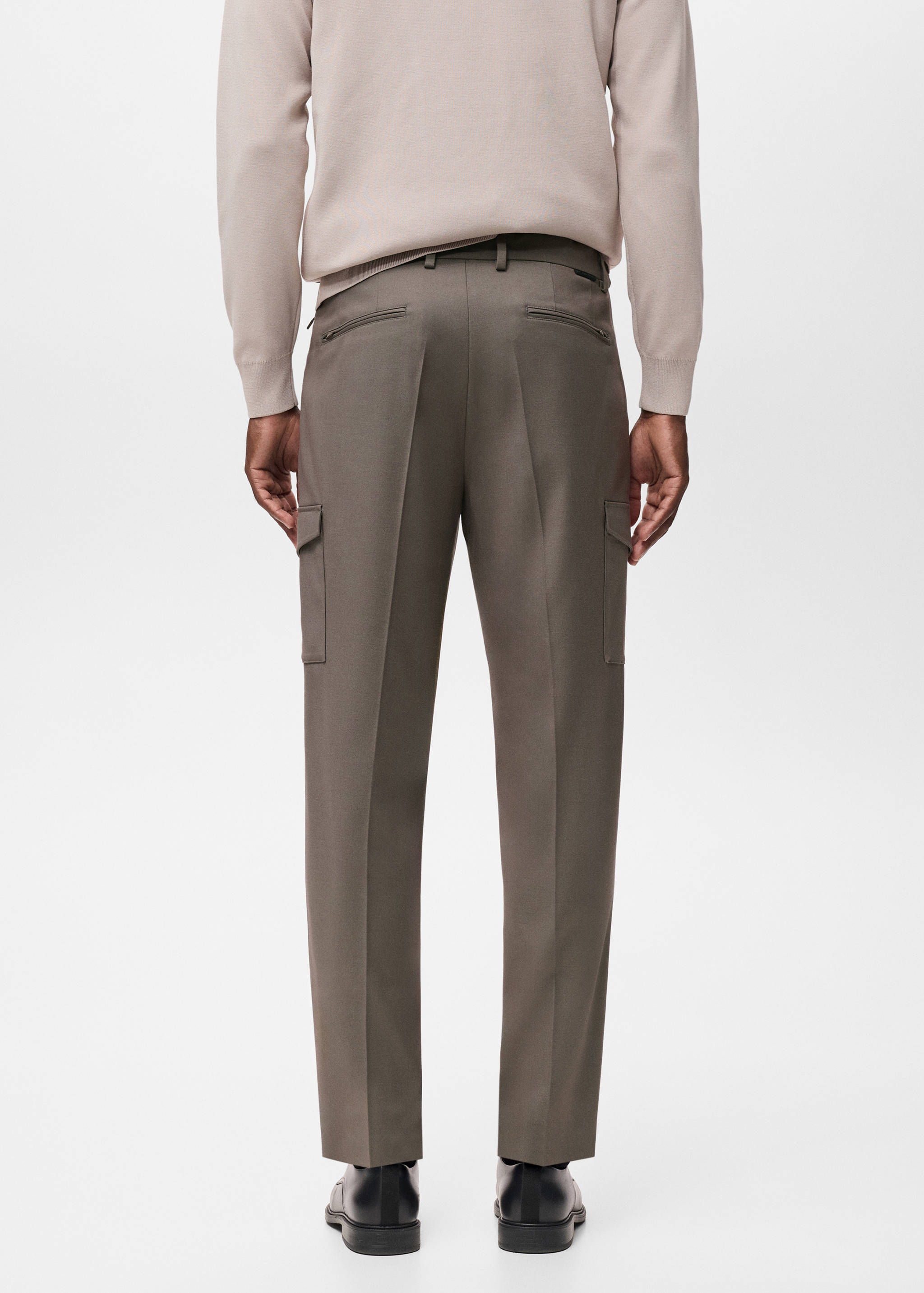Slim-fit Thermolite® cargo trousers - Reverse of the article