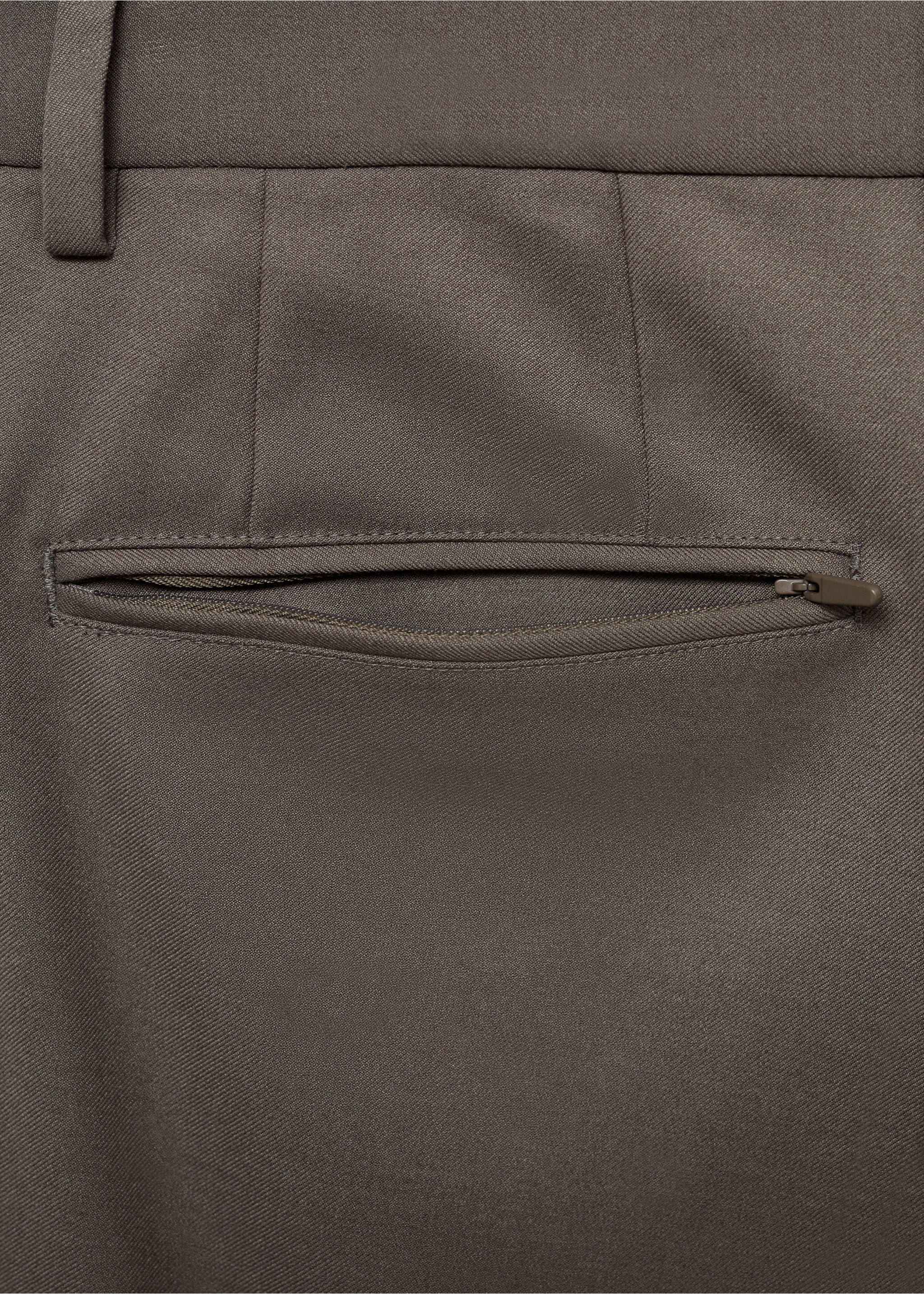Slim-fit Thermolite® cargo trousers - Details of the article 0, Medium Brown. Ref: 17046328-00.