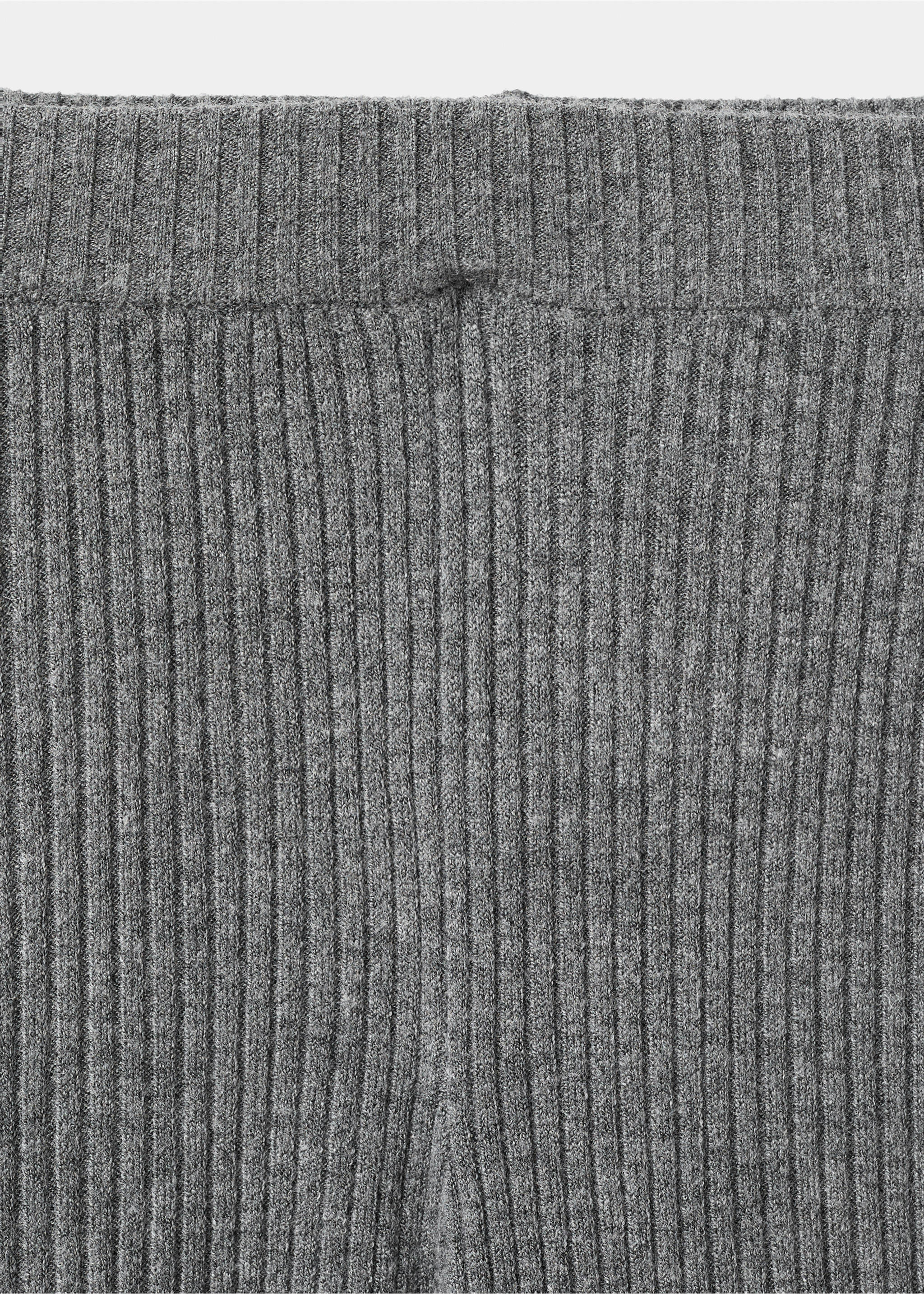 Pantalon côtelé évasé - Détail de l'article 8, Gris chiné foncé. Ref: 17046331-00.