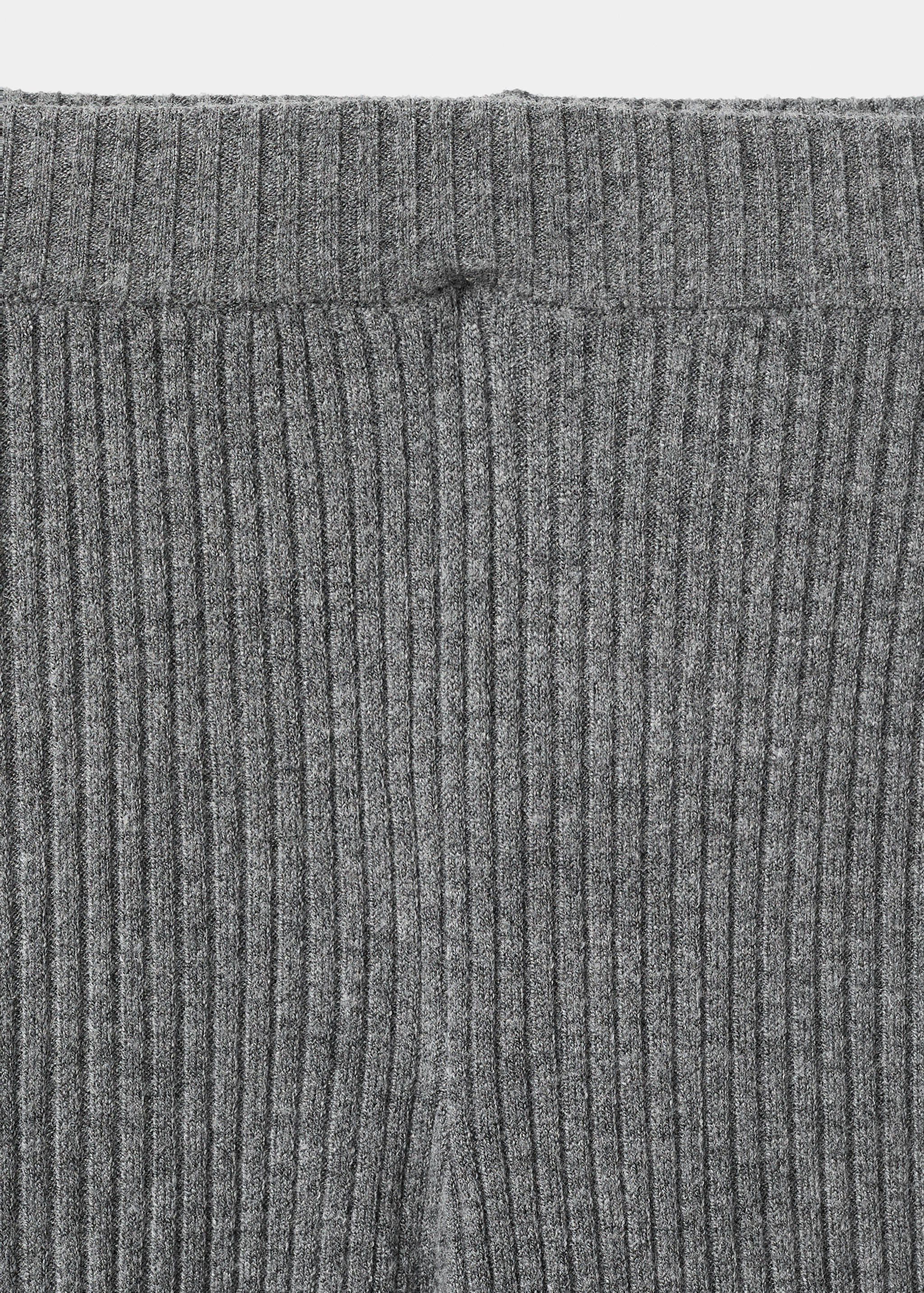 Žebrované kalhoty flared - Detail zboží 8