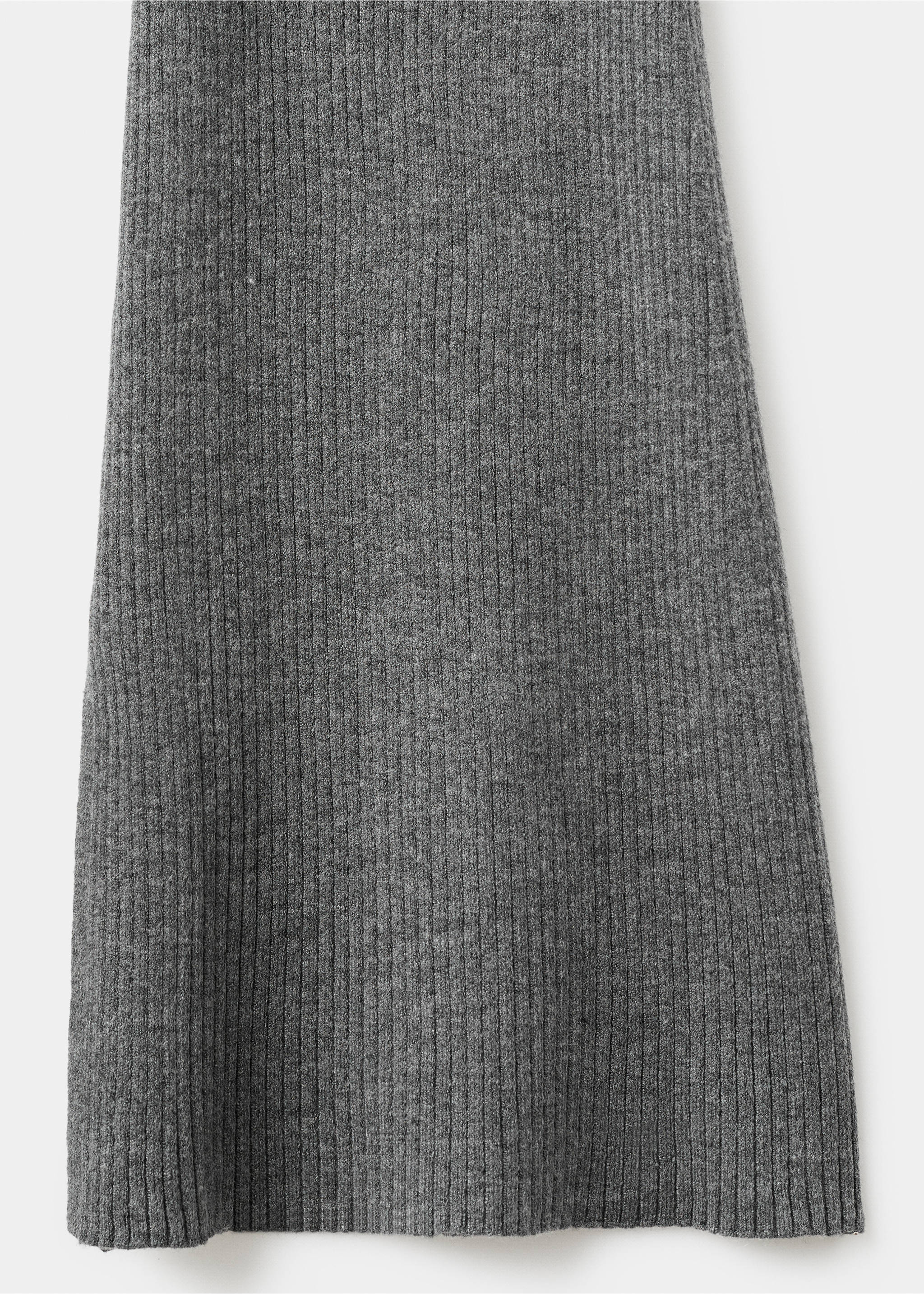 Pantalon côtelé évasé - Détail de l'article 0, Gris chiné foncé. Ref: 17046331-00.