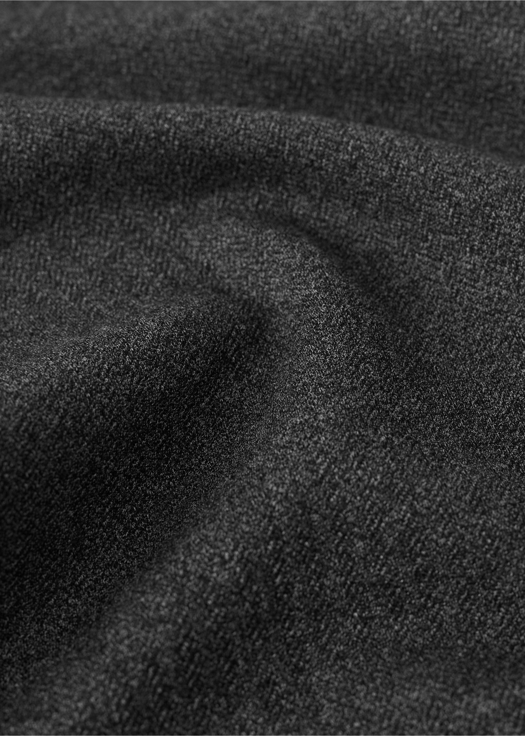 Pantalon maille coton lin - Détail de l'article 8, Gris chiné foncé. Ref: 17046341-00.