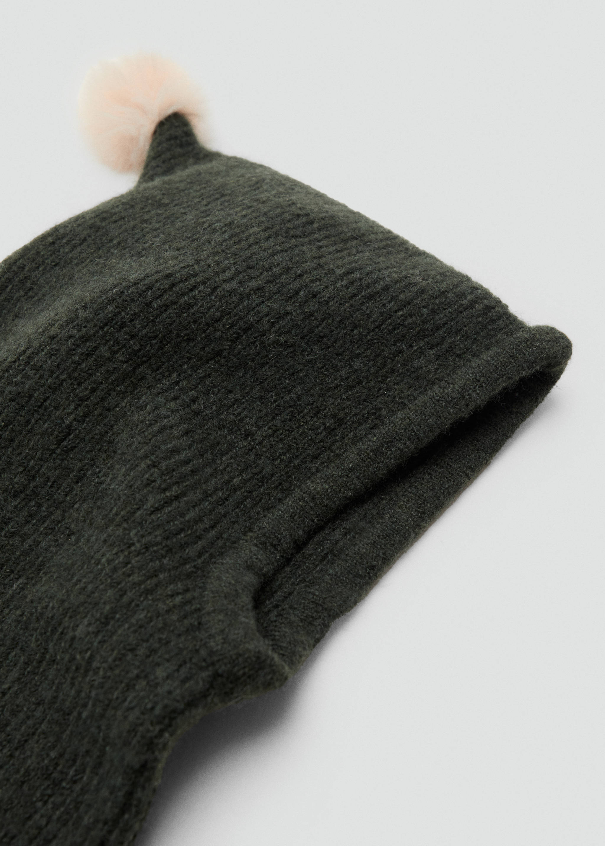 Bobble-knit balaclava - Details of the article 1
