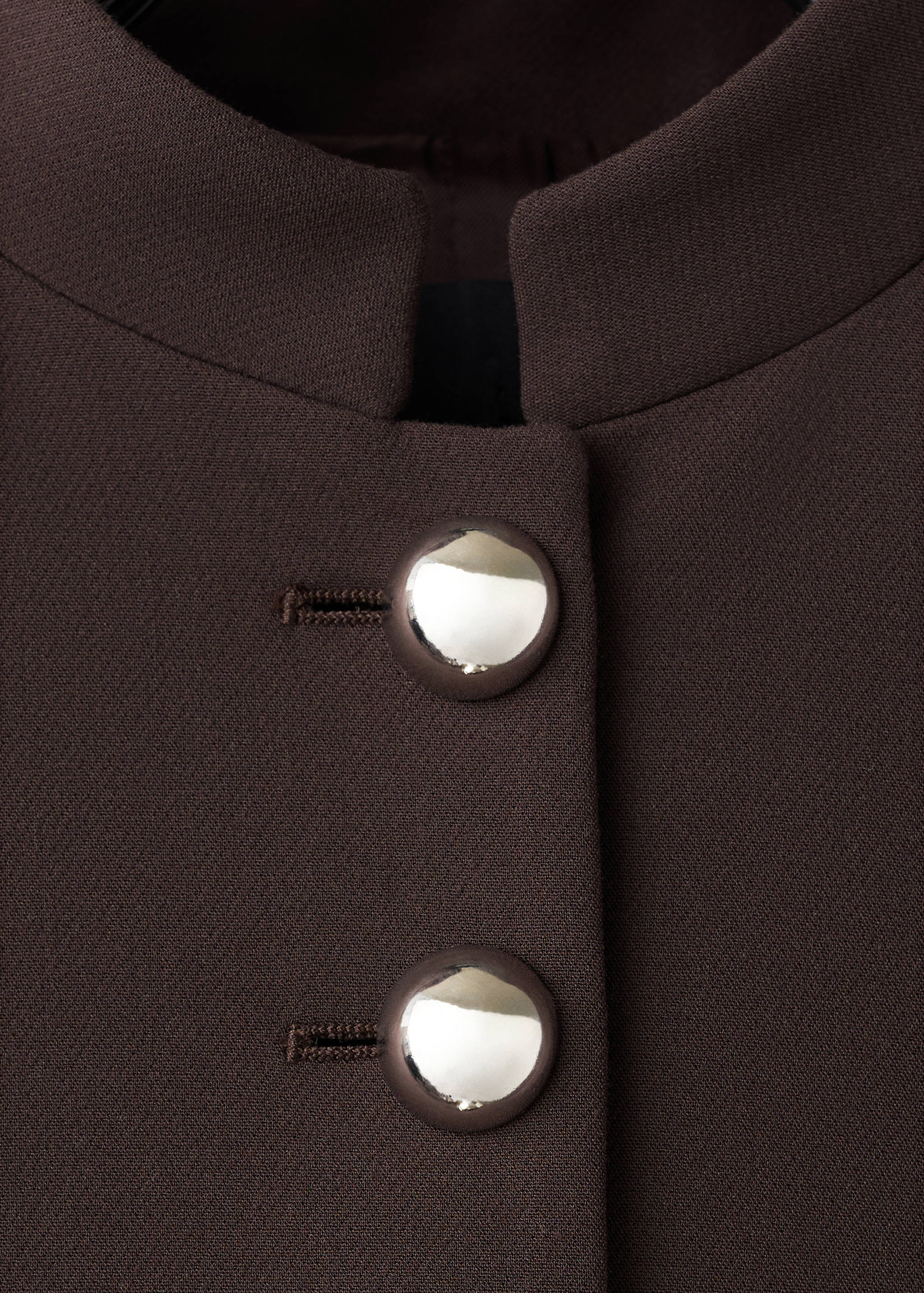 Chaqueta cuello tira botones joya - Detalle del artículo 8