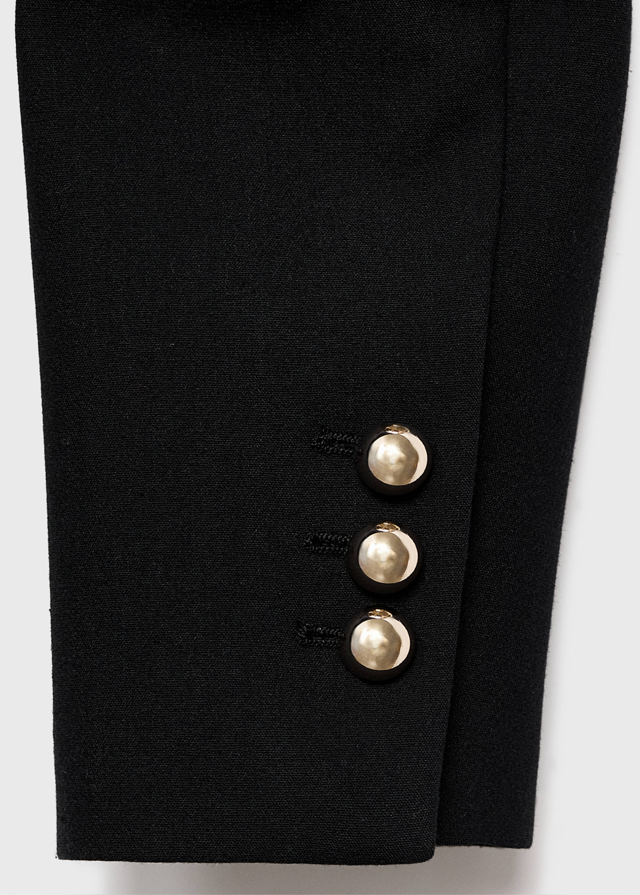 Chaqueta cuello tira botones joya - Detalle del artículo 0