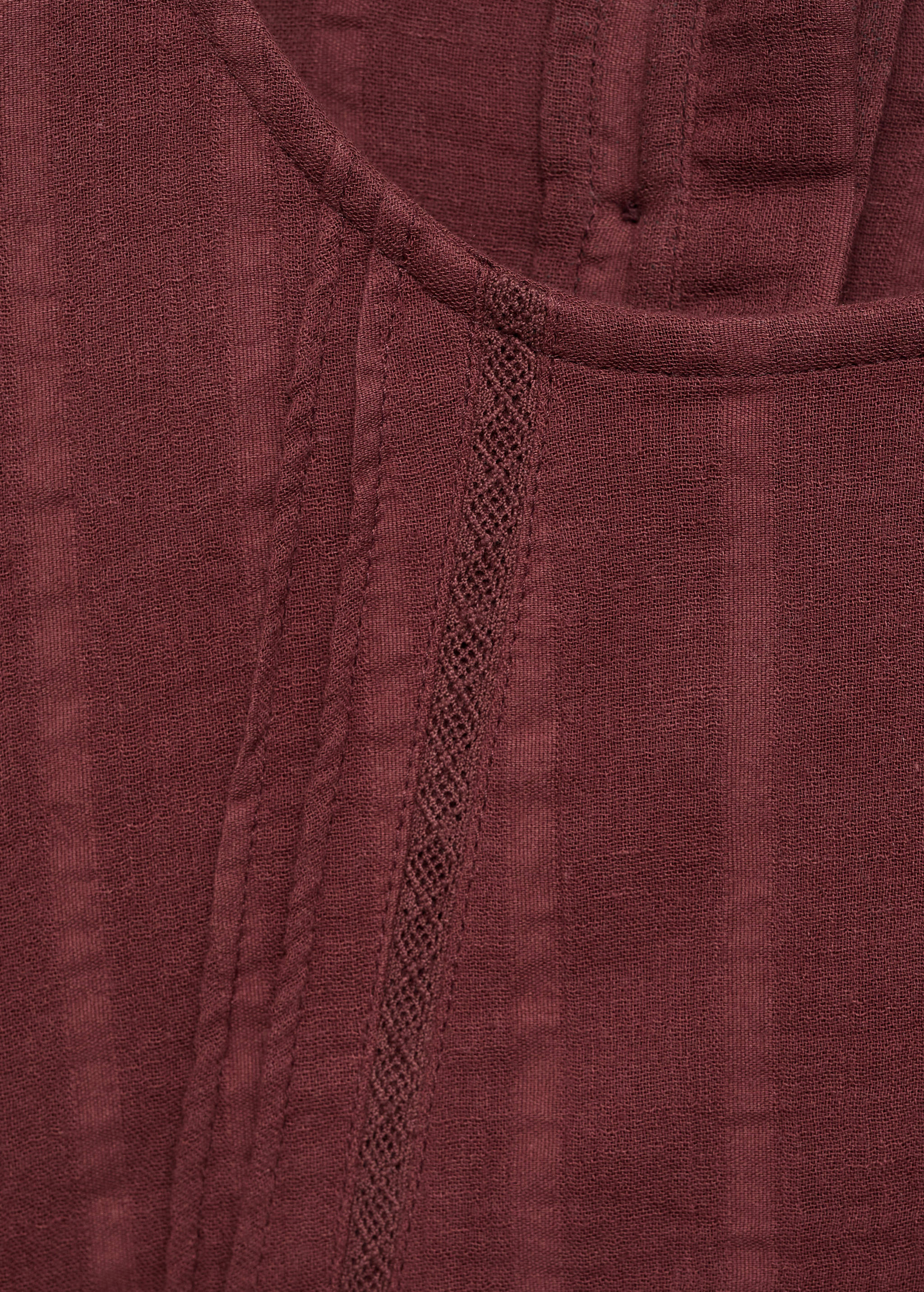 Blouse with pleat detail - Details of the article 8