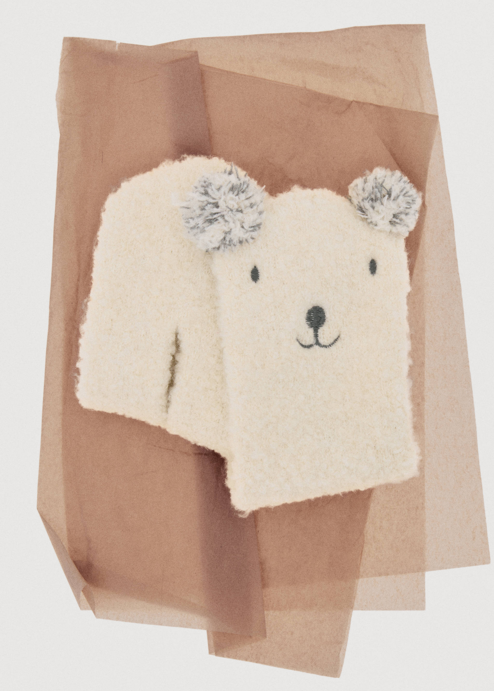 Bear knitted scarf - Details of the article 7