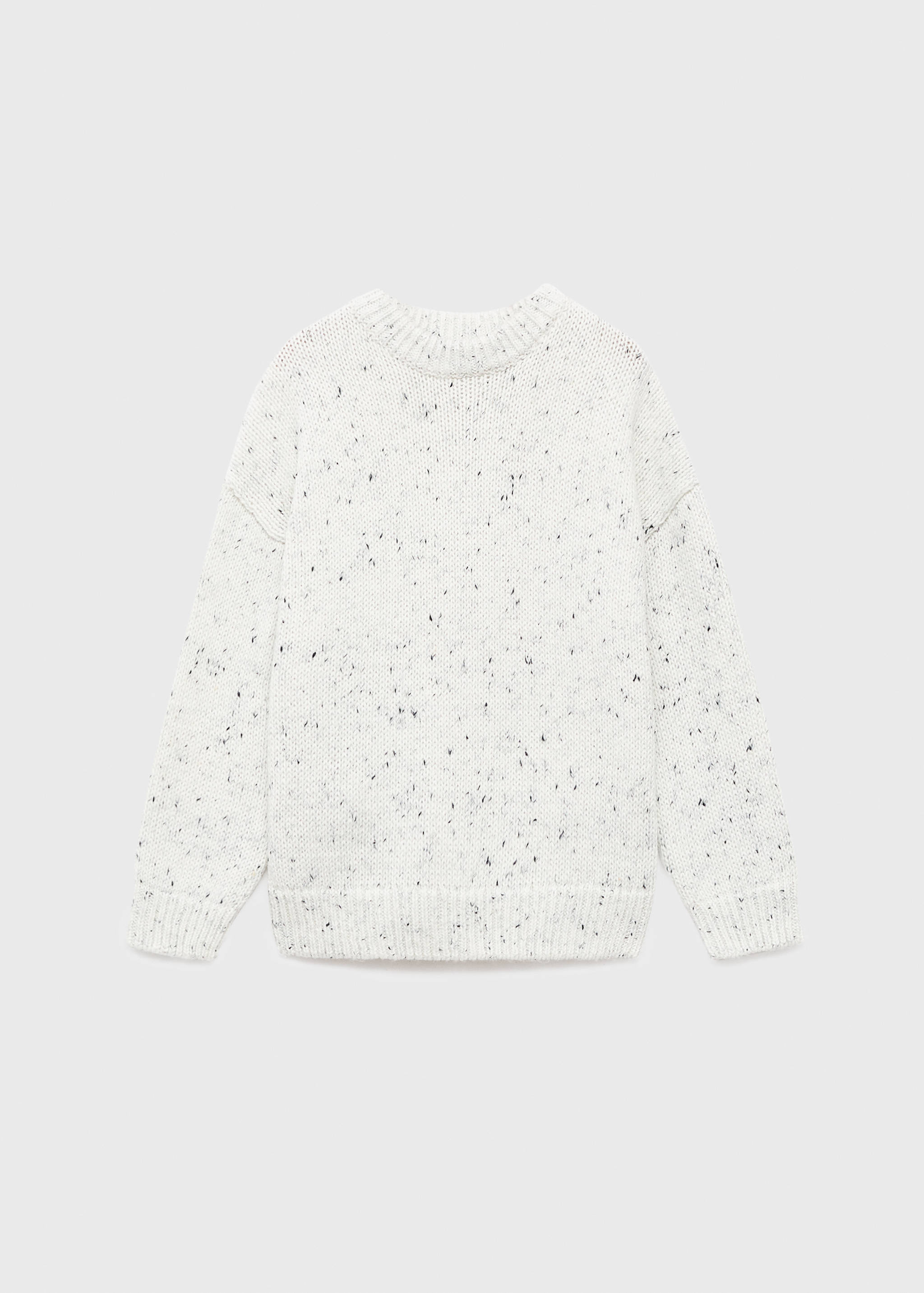 Flecked wool sweater - Article without model