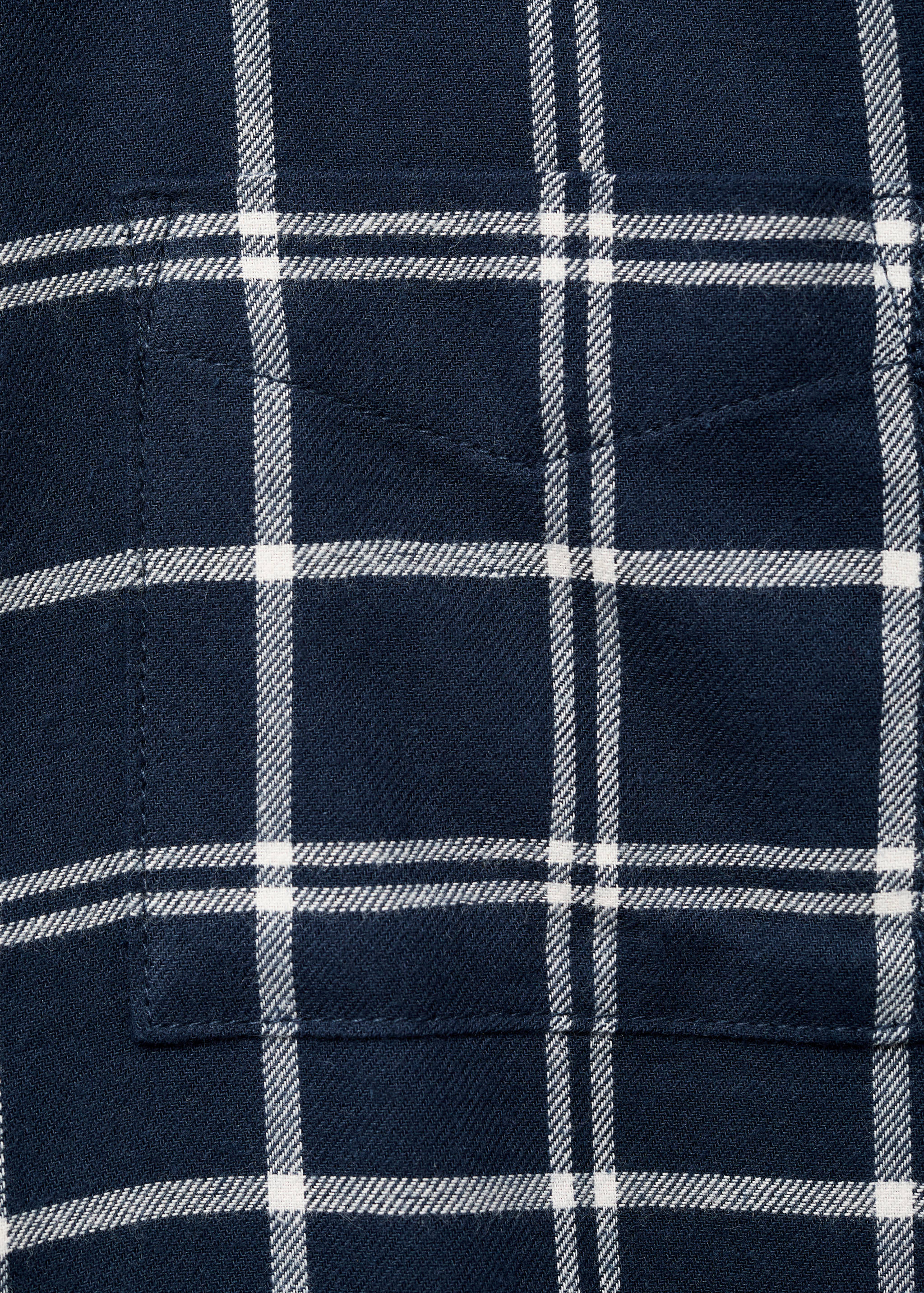 Cotton check shirt - Details of the article 0