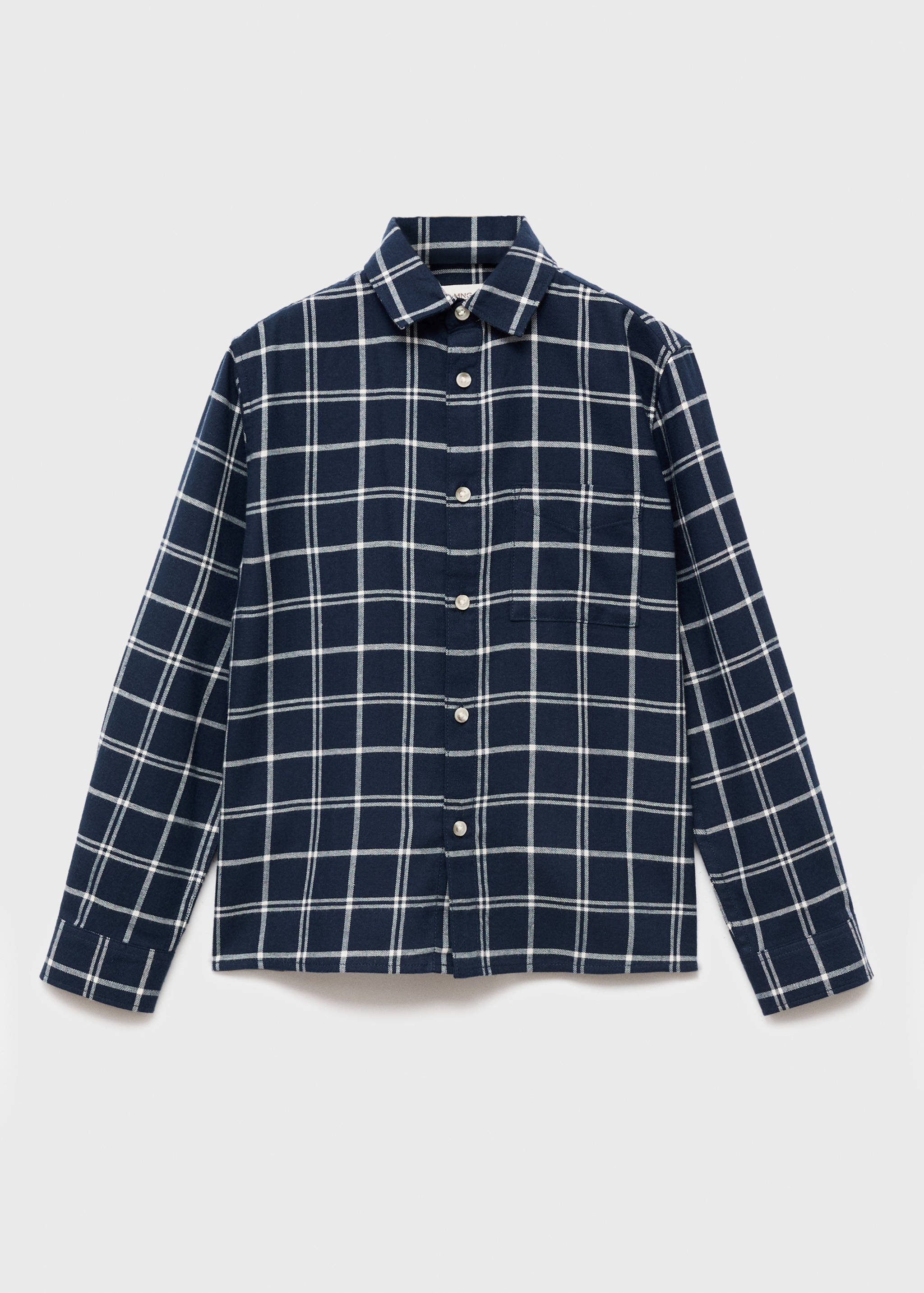 Cotton check shirt - Article without model