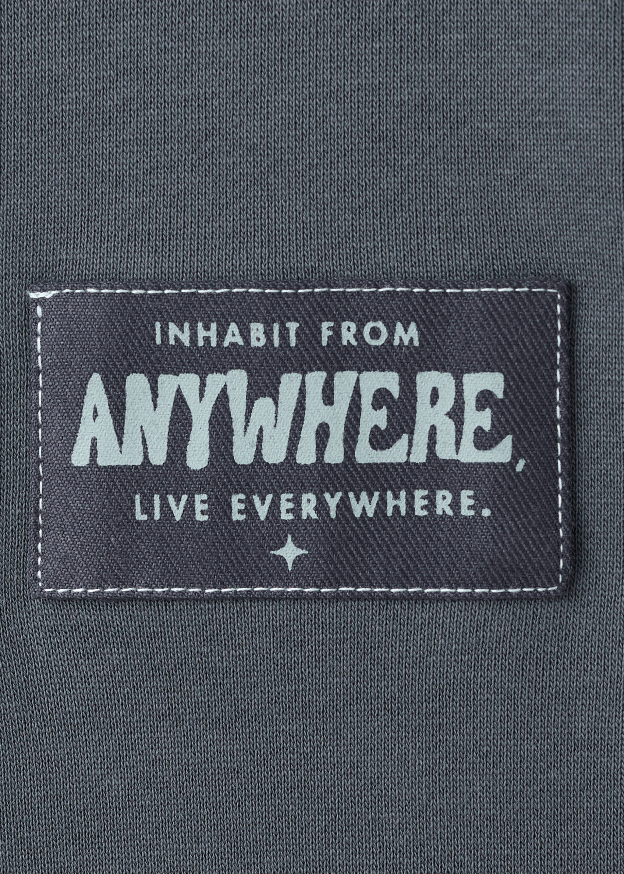 Printed cotton sweatshirt - Details of the article 0, Dark Grey. Ref: 17047136-00.