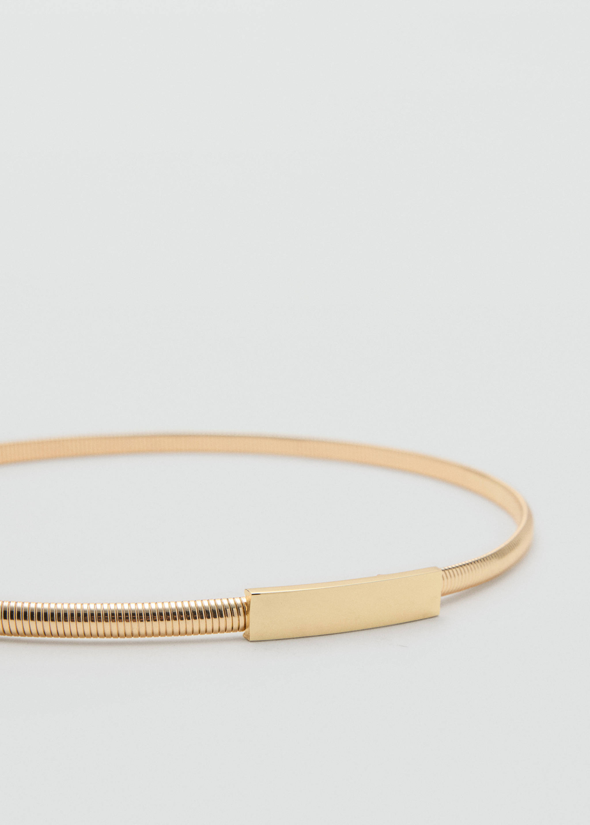 Skinny metal belt - Medium plane