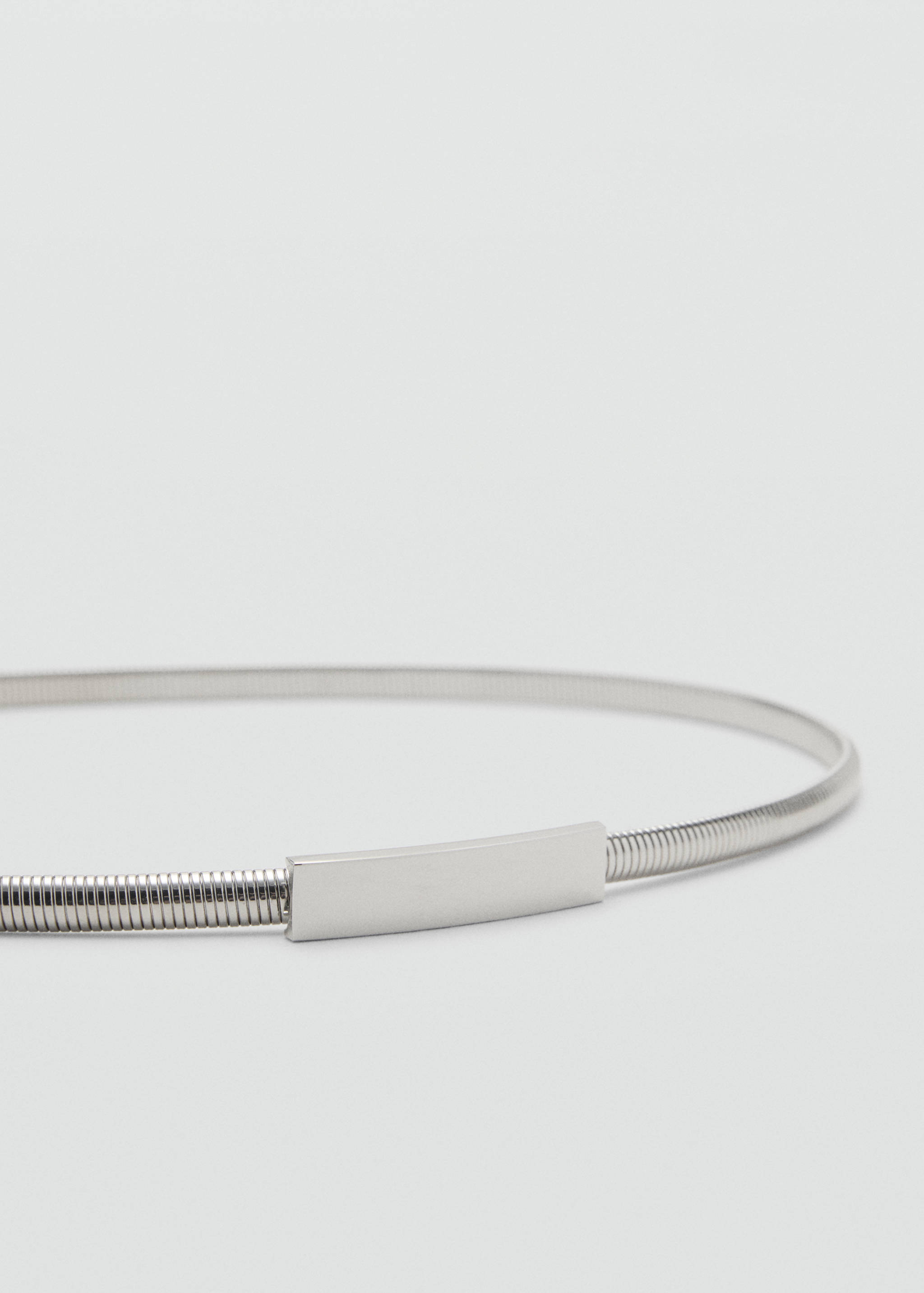 Skinny metal belt - Medium plane