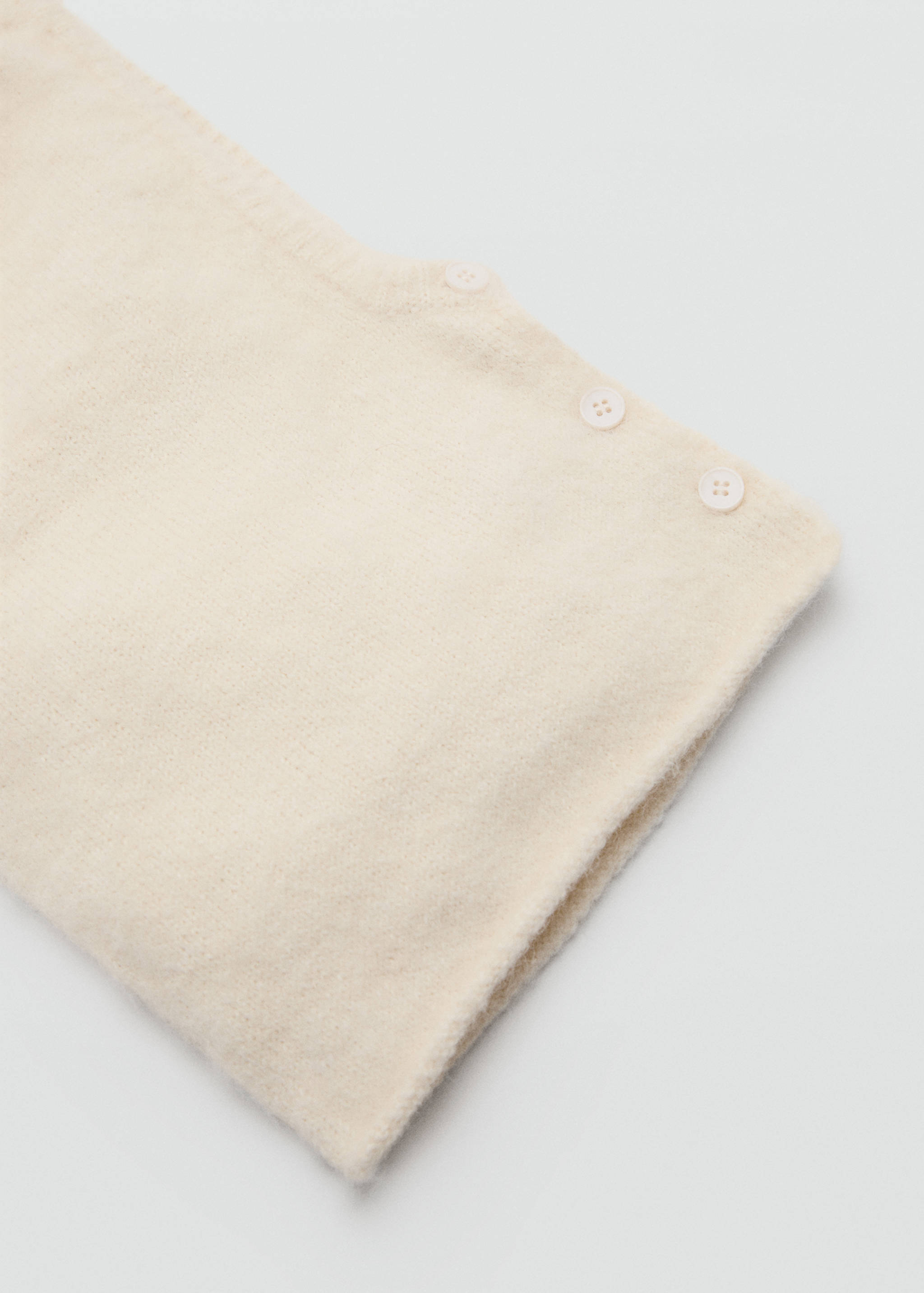 Balaclava knit buttons - Medium plane