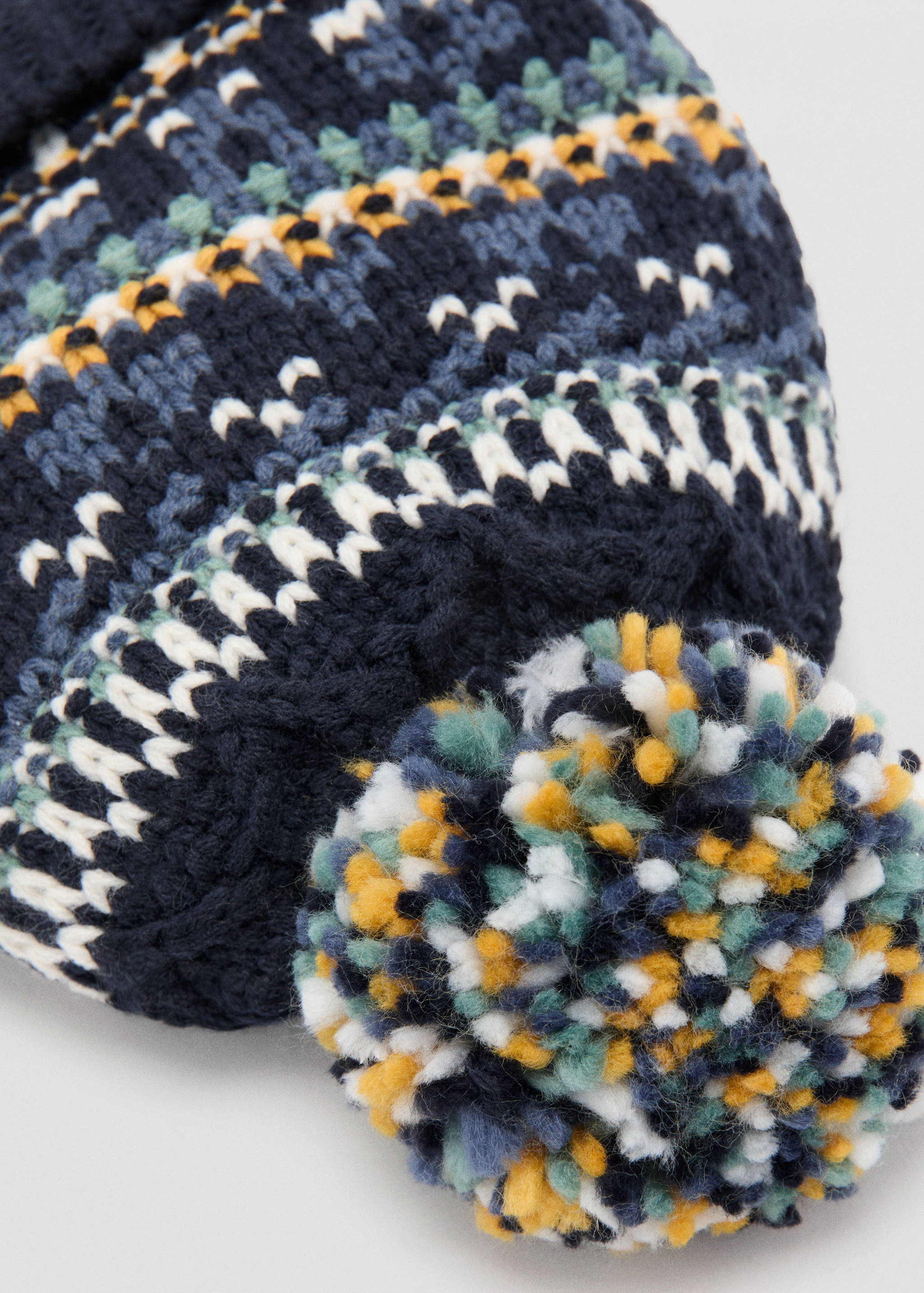 Bommelmütze aus Strick - Detail des Artikels 1