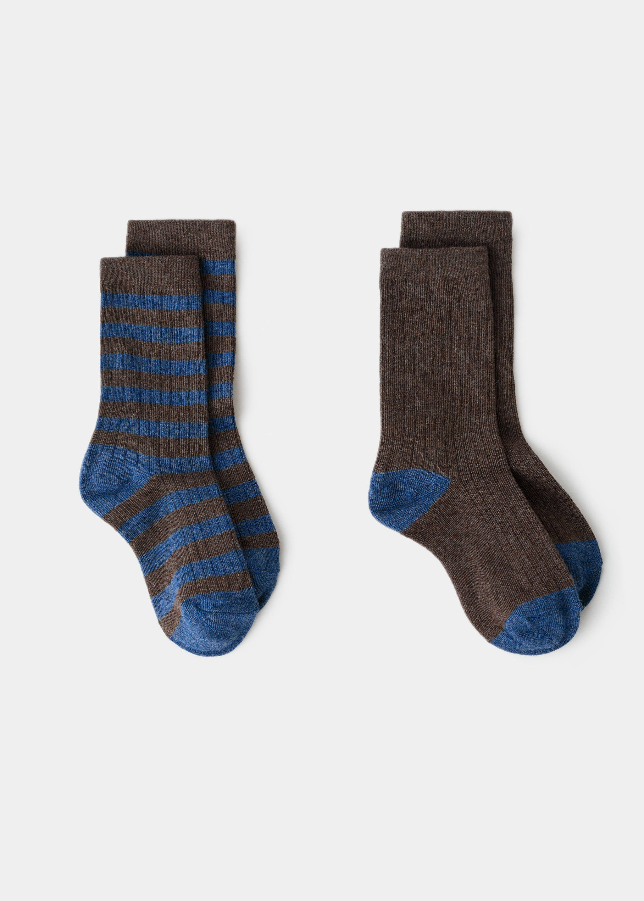 2 pack patterned socks - Article without model