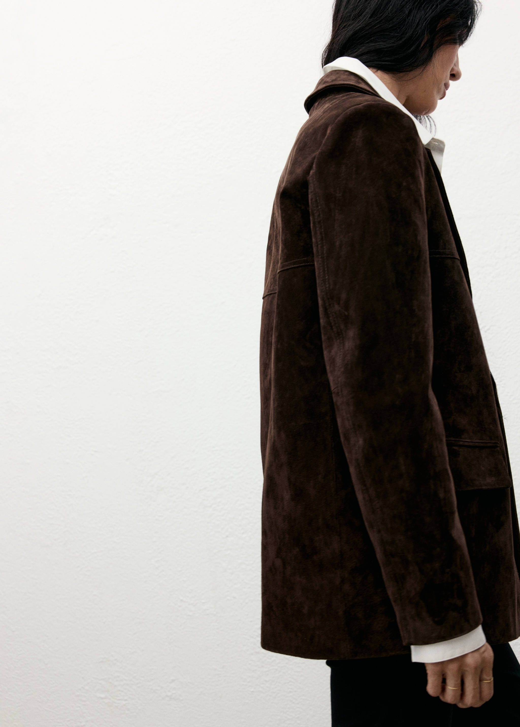 Blazer droit daim - Détail de l'article 1