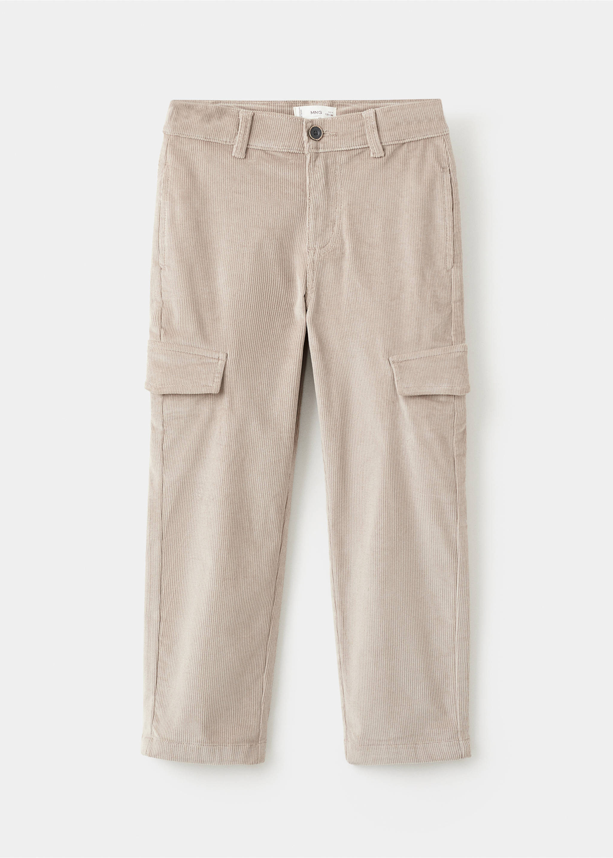 Cord-Cargohose - Artikel ohne Model, Sandfarben. Ref: 17047894-00.