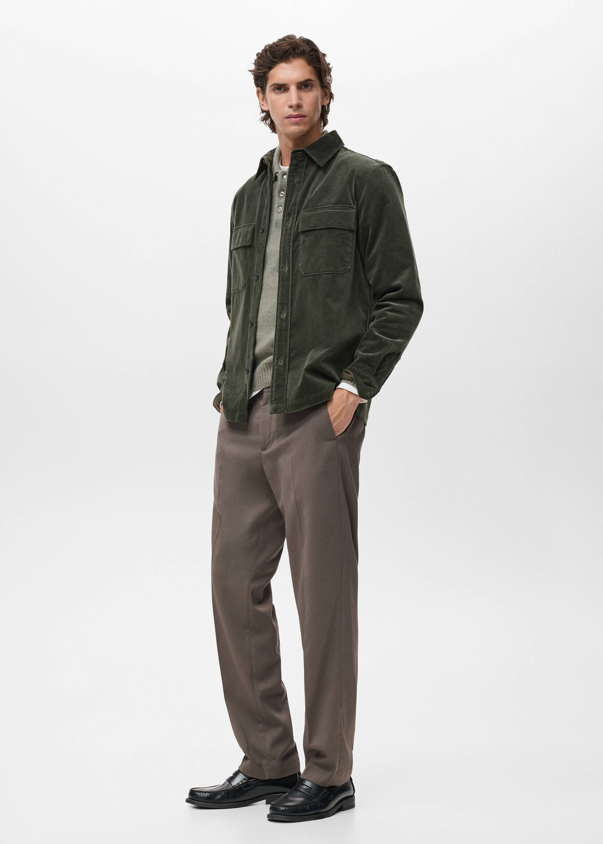 Cord-Overshirt mit Taschen - Detail des Artikels 2