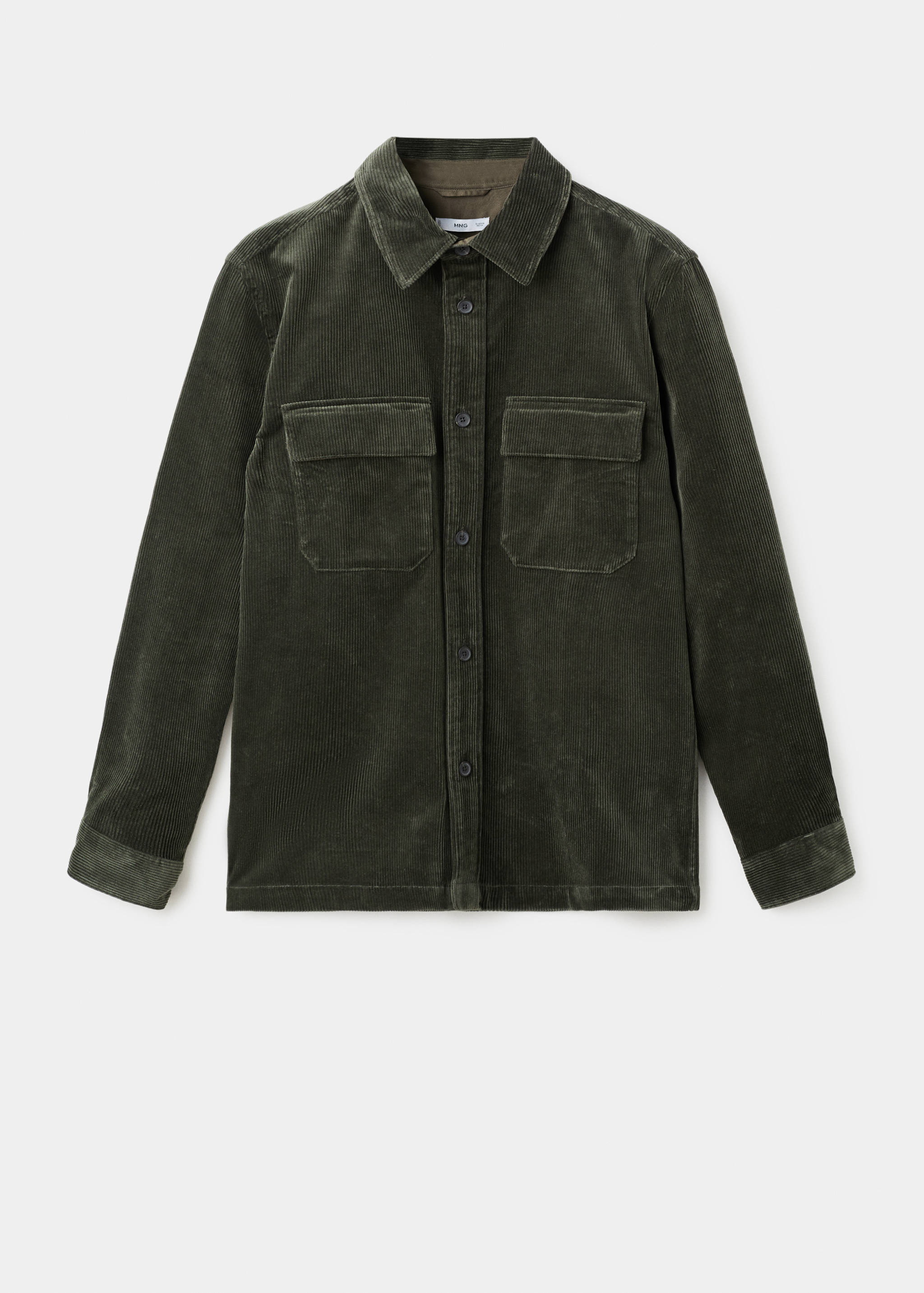 Cord-Overshirt mit Taschen - Artikel ohne Model
