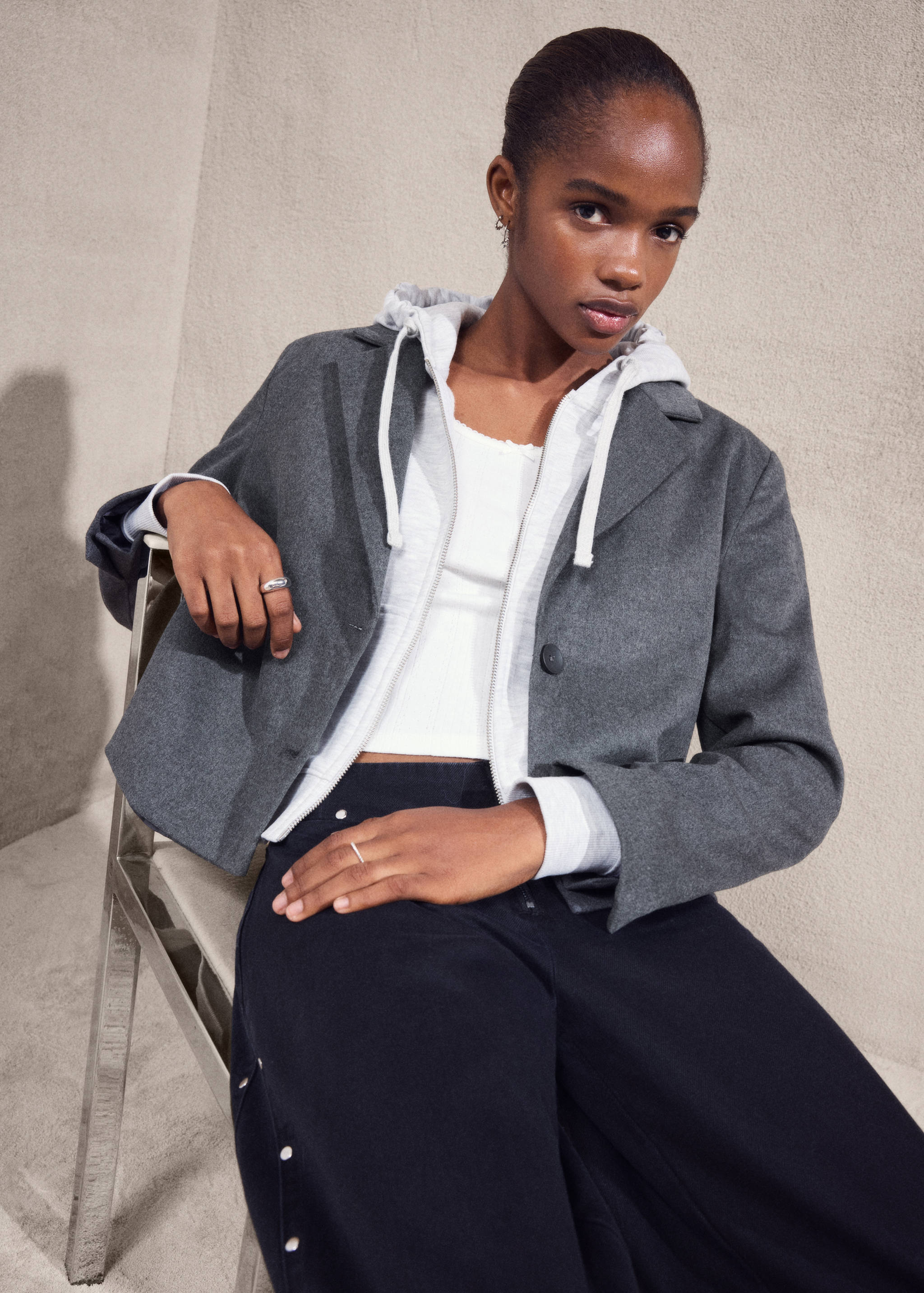 Blazer court à revers - Détail de l'article 3