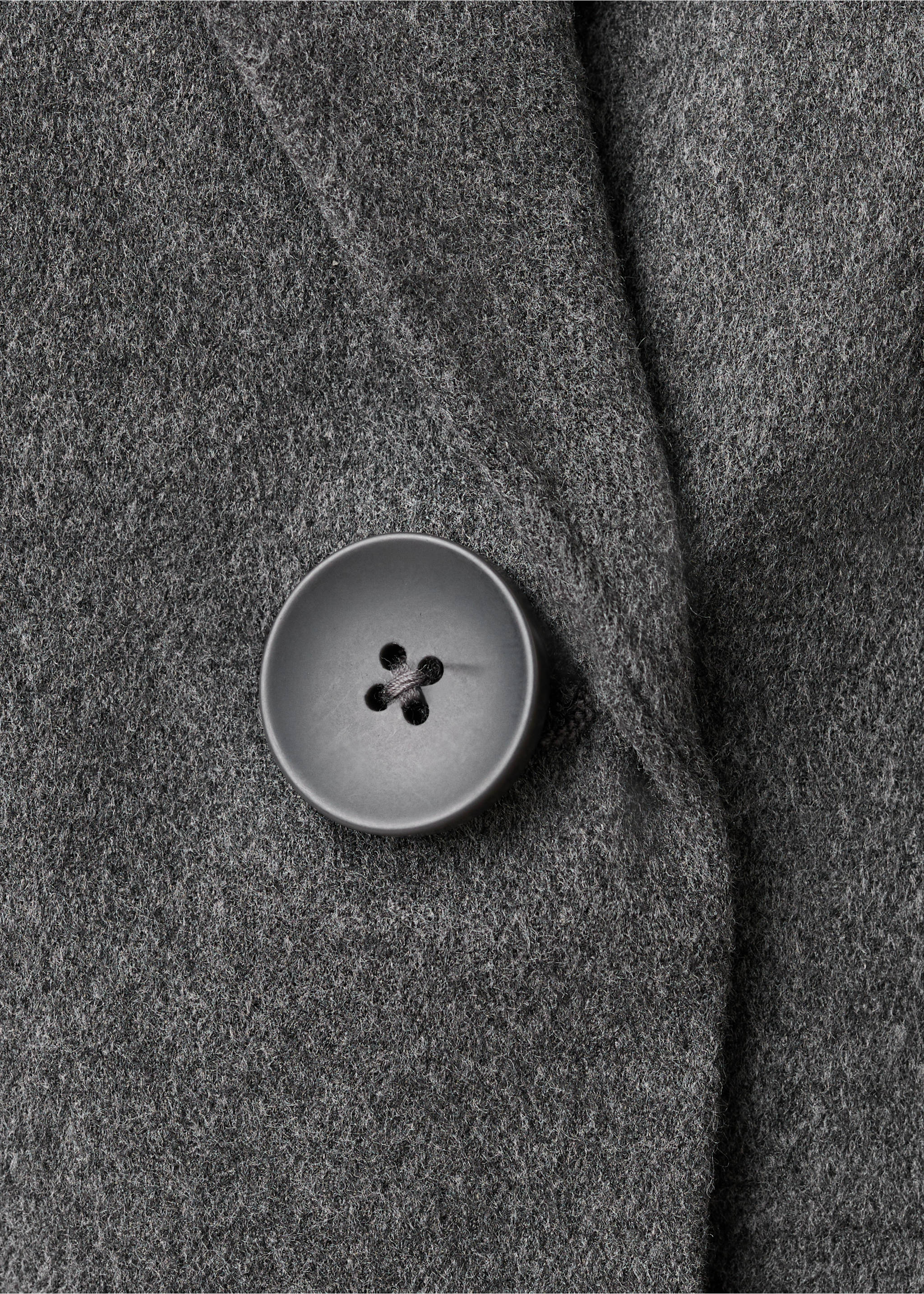 Blazer court à revers - Détail de l'article 0, Gris. Ref: 17048268-00.