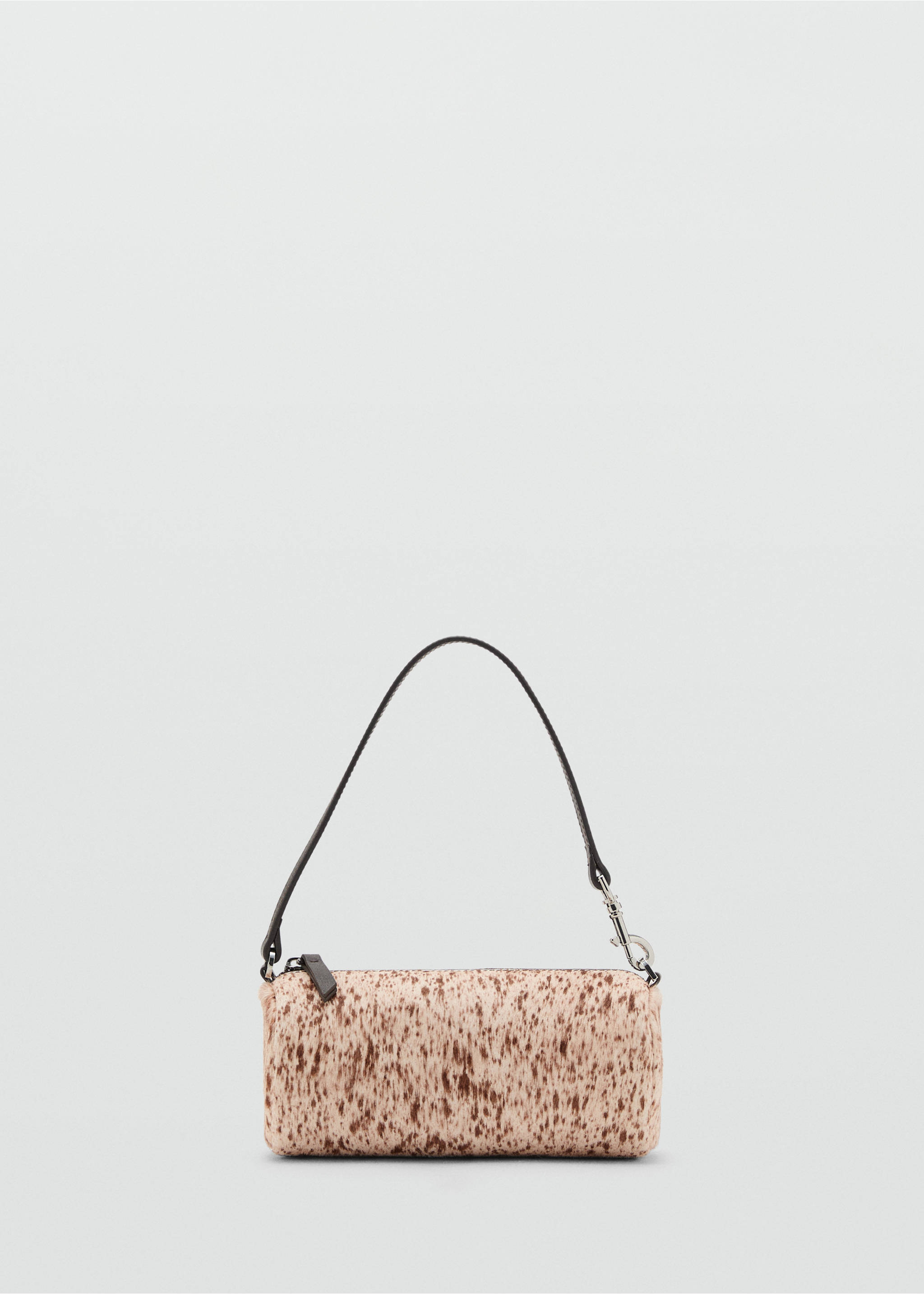 Fell-Schultertasche - Artikel ohne Model, Braun. Ref: 17048286-00.