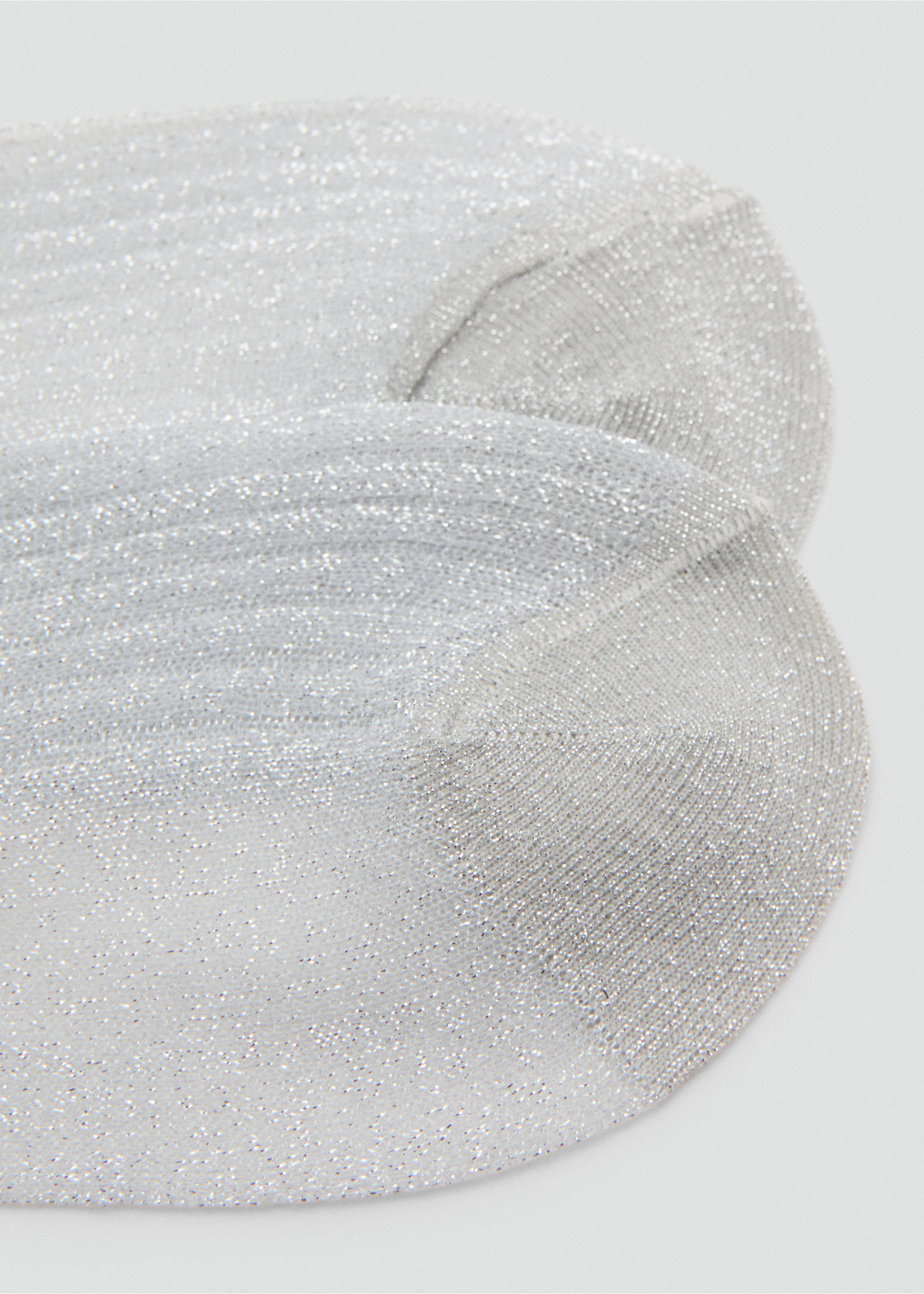 Lange Lurex-Socken - Detail des Artikels 1, Grau. Ref: 17048290-00.