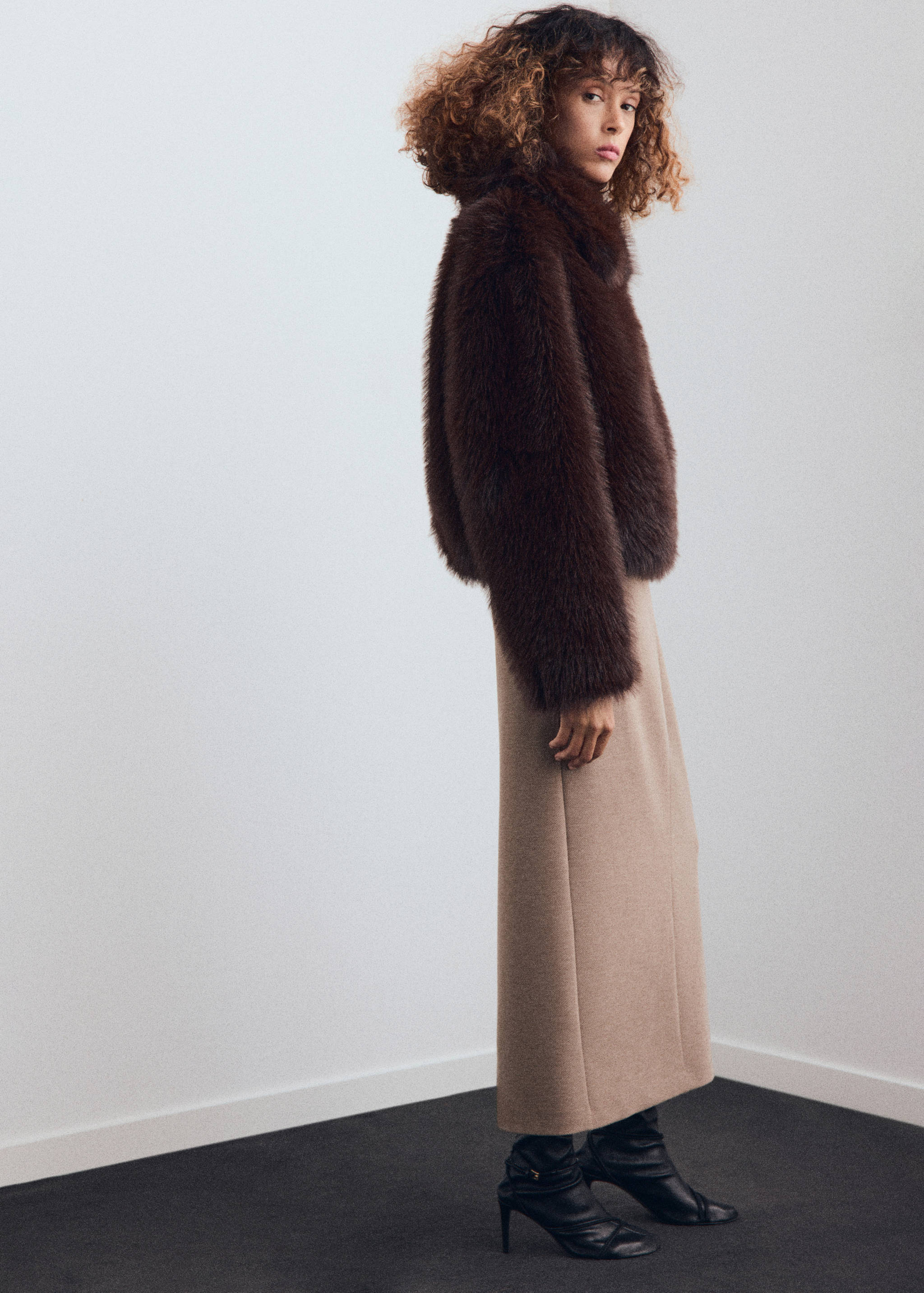 Suit pencil skirt - General plane