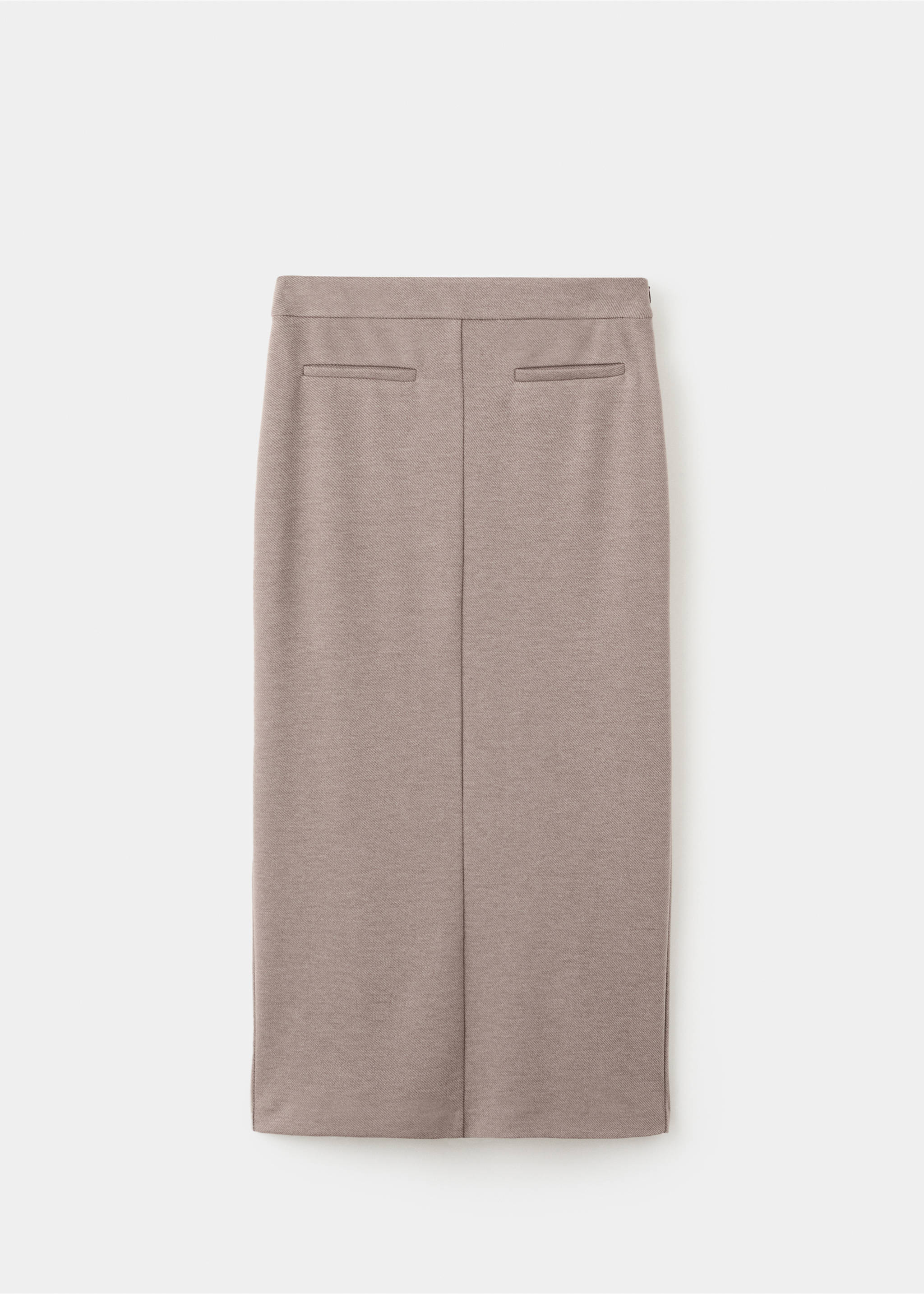 Suit pencil skirt - Article without model, Brown. Ref: 17048291-00.