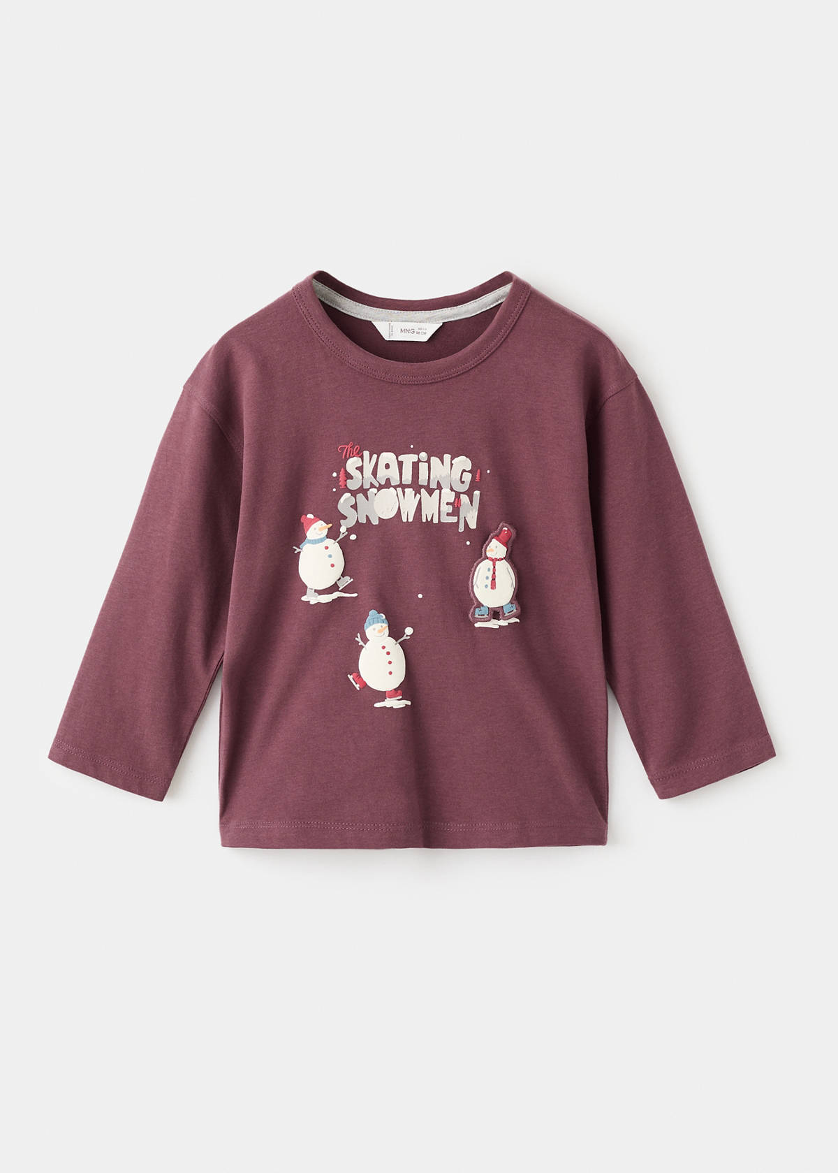 Decorative patches T-shirt