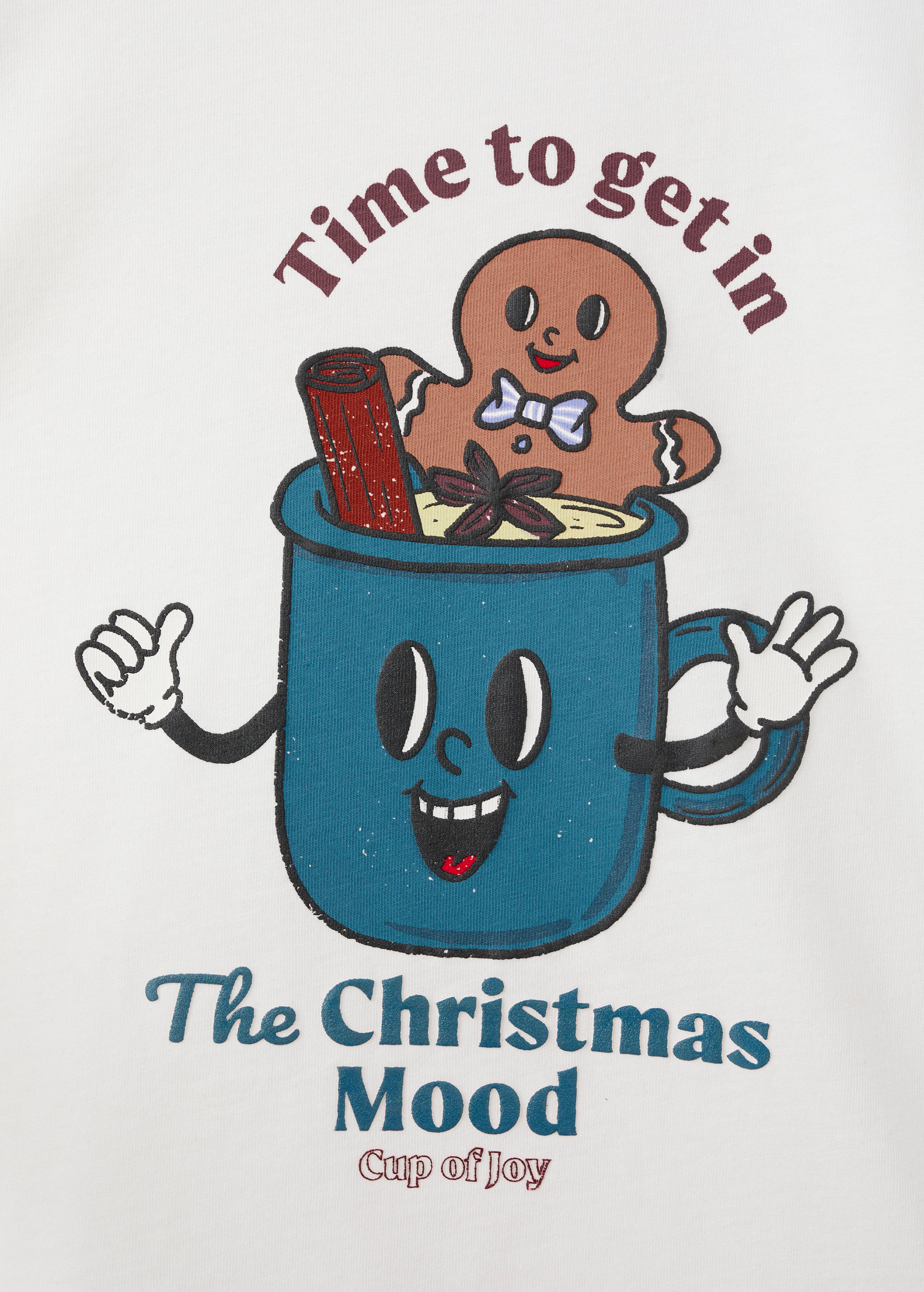 T-shirt with print drawing - Details of the article 0