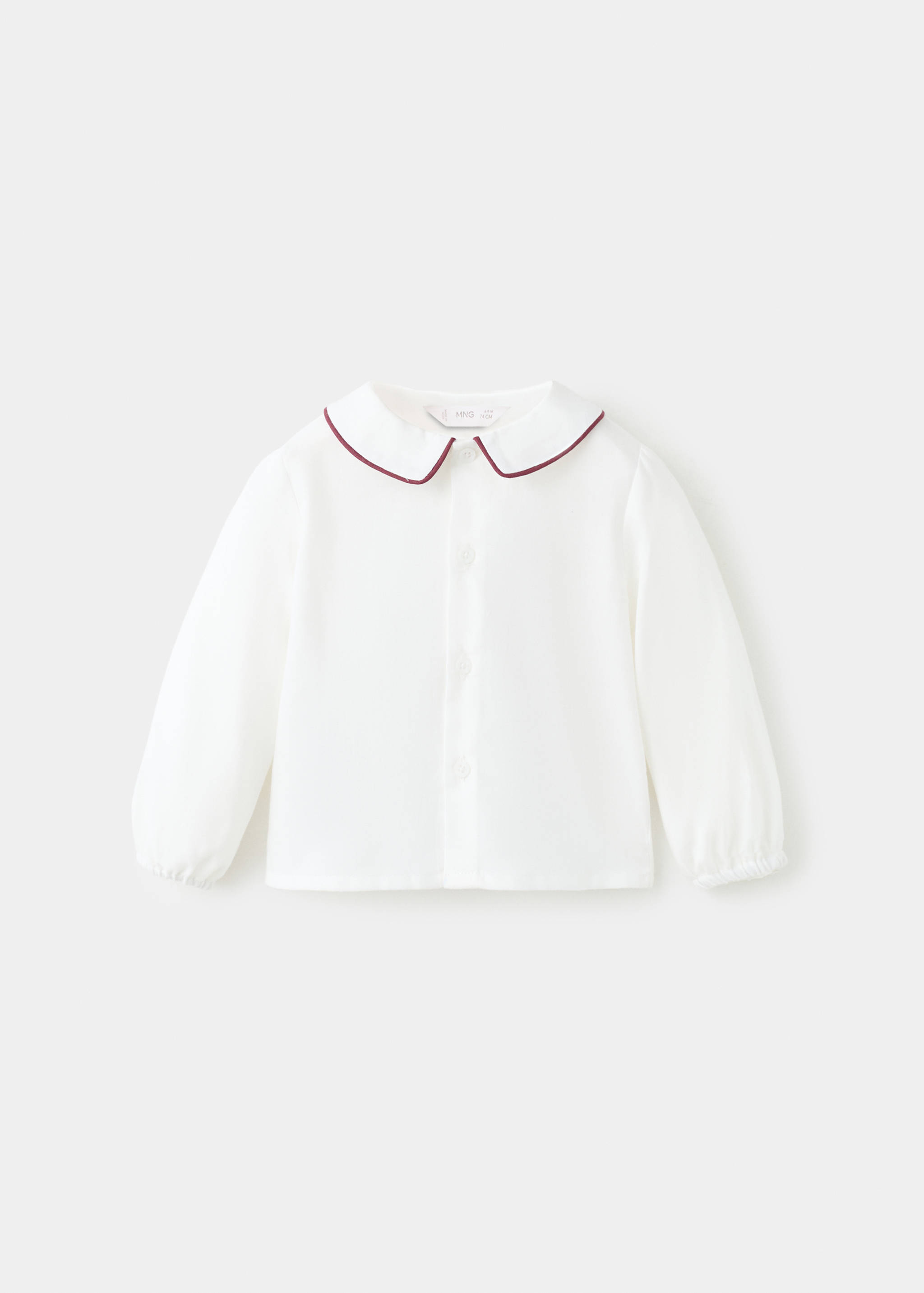 Contrast collar shirt - Article without model